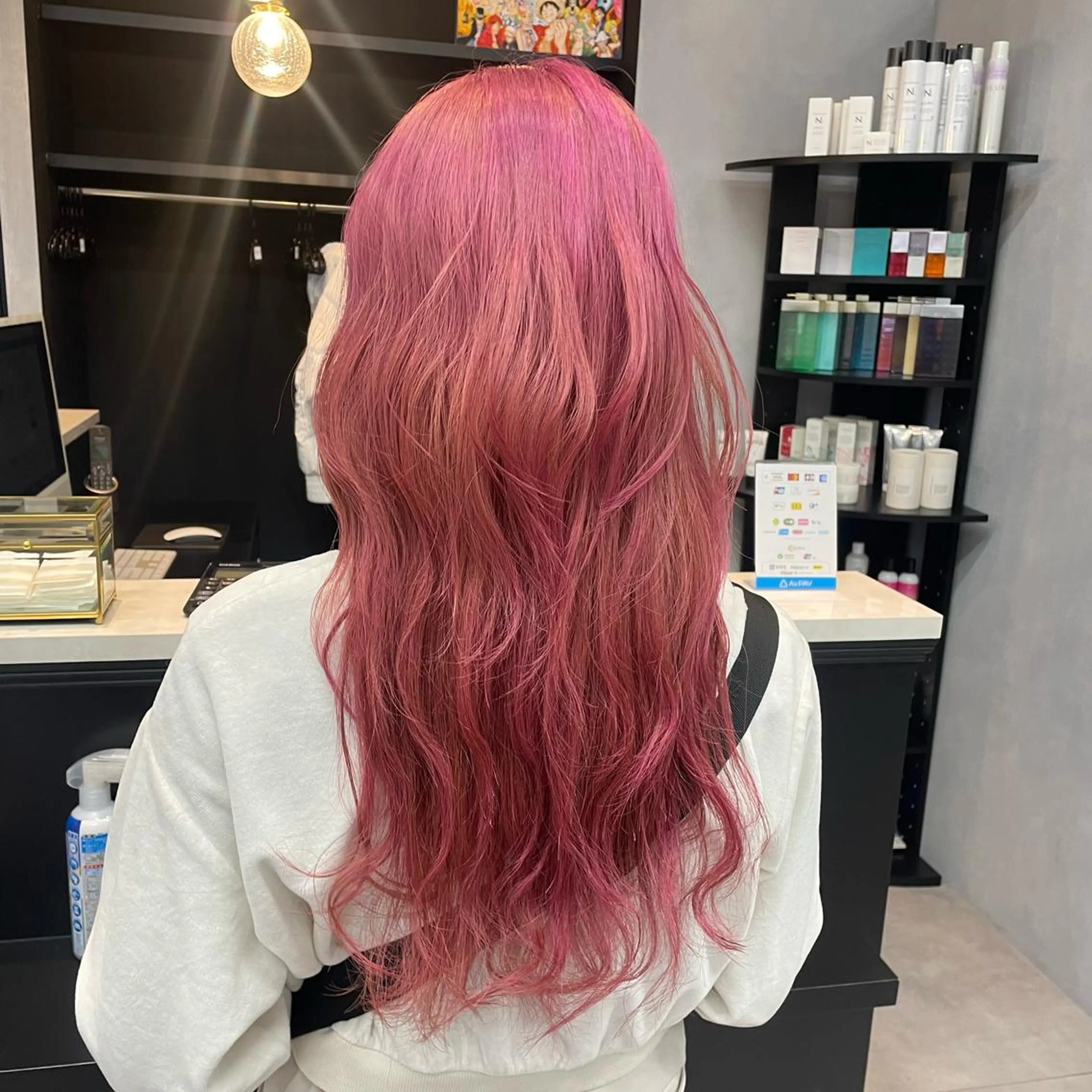 ロング カット ヘアカラー 🫧艶髪/ブリーチ 🐳honami🫧のヘアスタイル