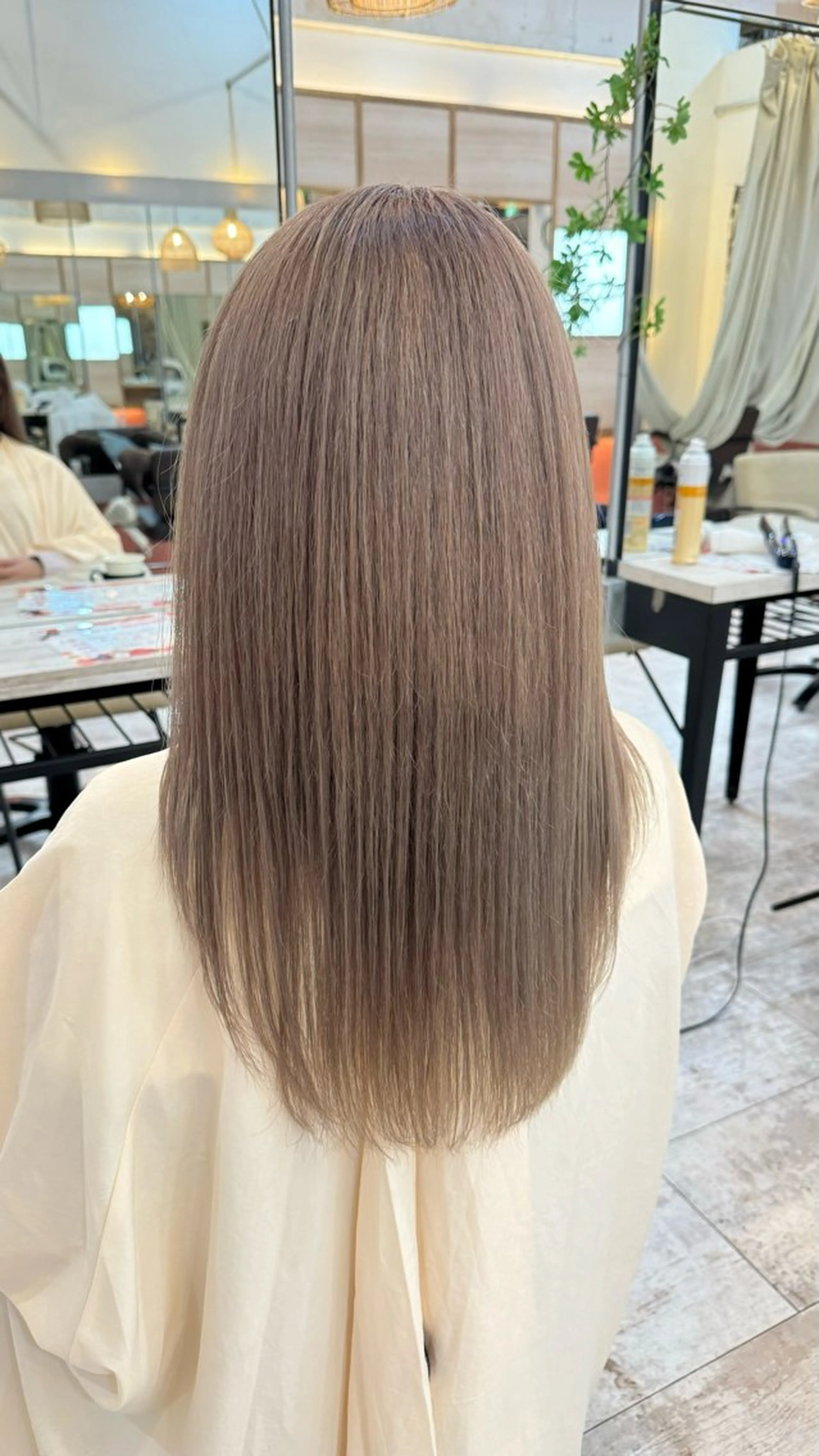 ロング カラー ダブルカラー 髪質改善 ヘアカラー Plaatje　古淵店所属・𓂃plaatje koharu🫧🎀のヘアスタイル