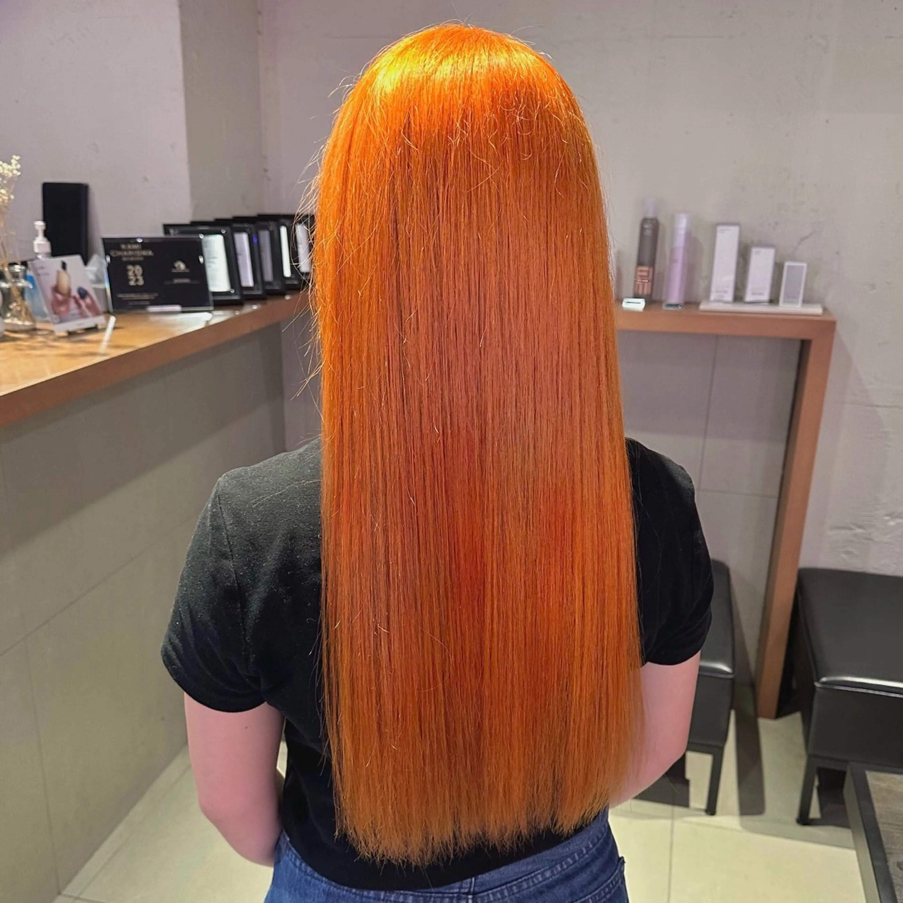 ブリーチカラーの写真