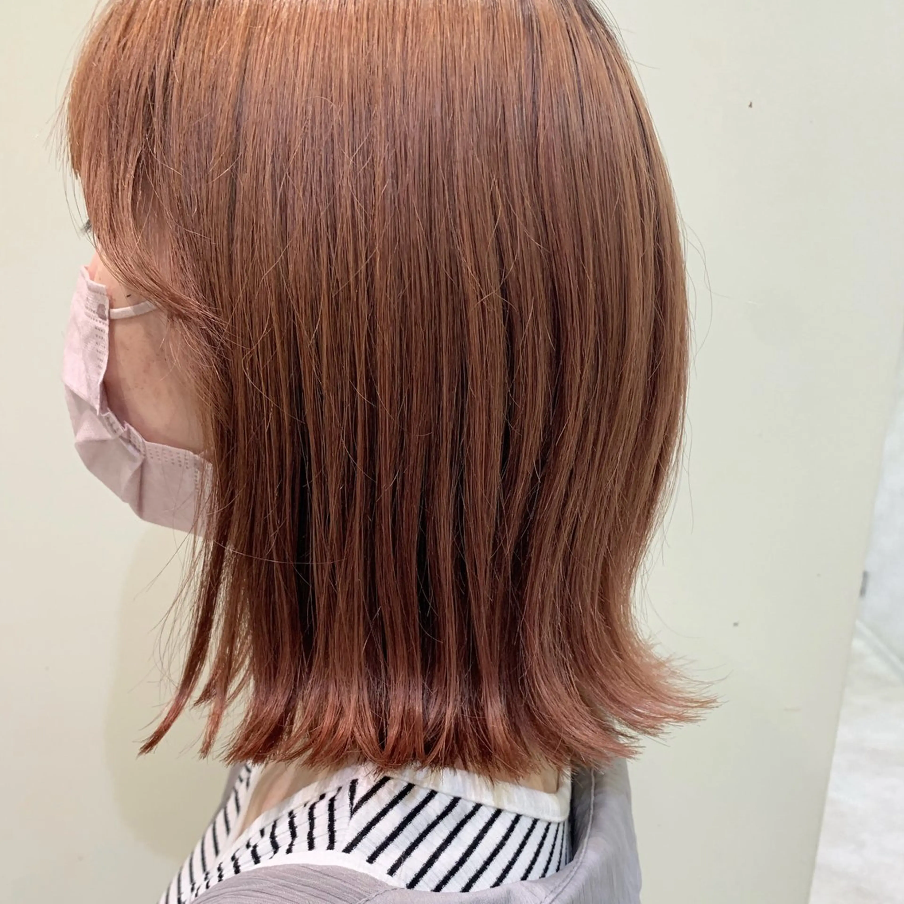 ミディアム カラー 艶カラー/暖色カラー /透明感/ryutoのヘアスタイル