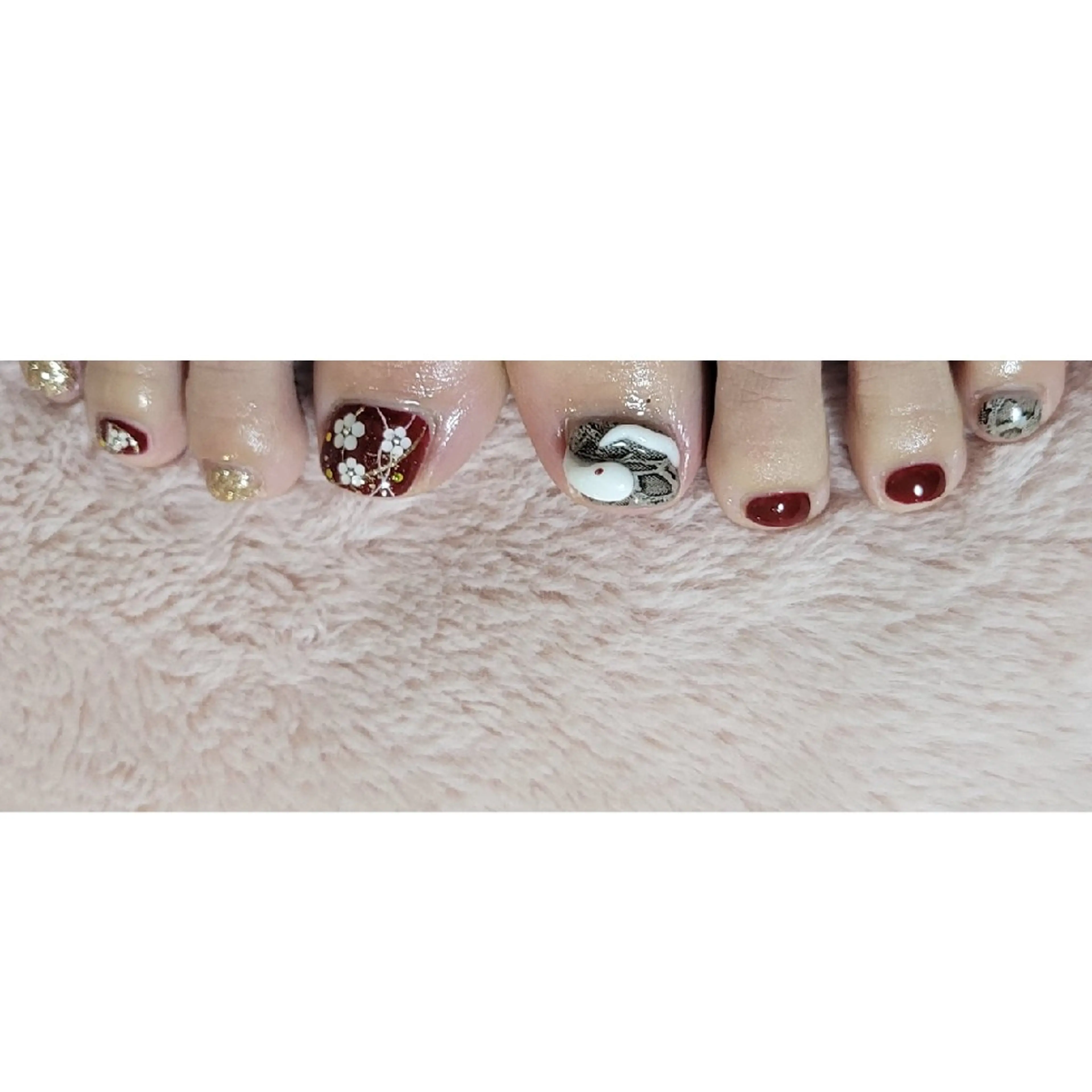 ネイル フットネイル ネイルサロンほっこり kanaのネイルデザイン