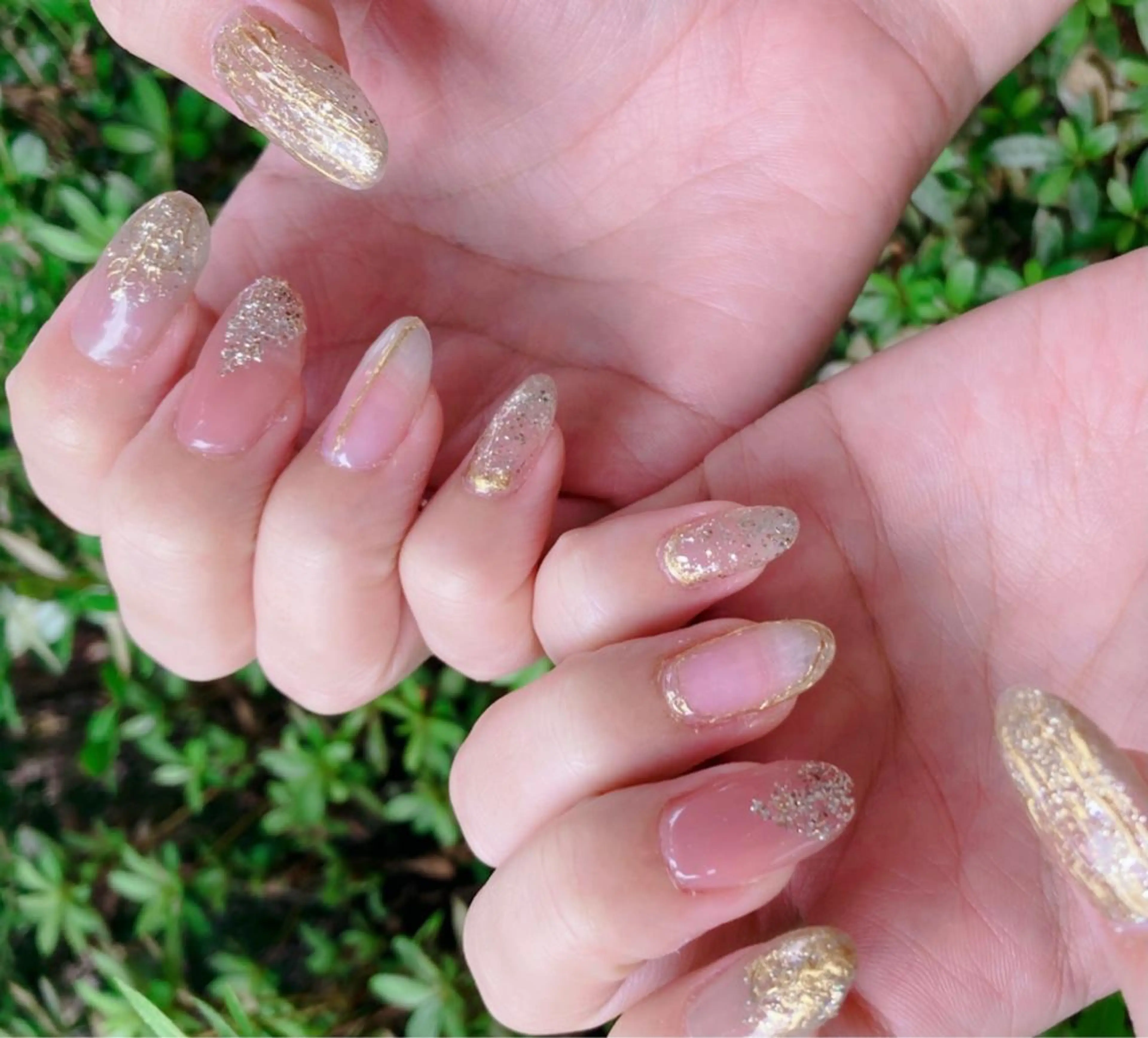 ネイル 長さ出し ネイルサロンルミア Lumiaのネイルデザイン