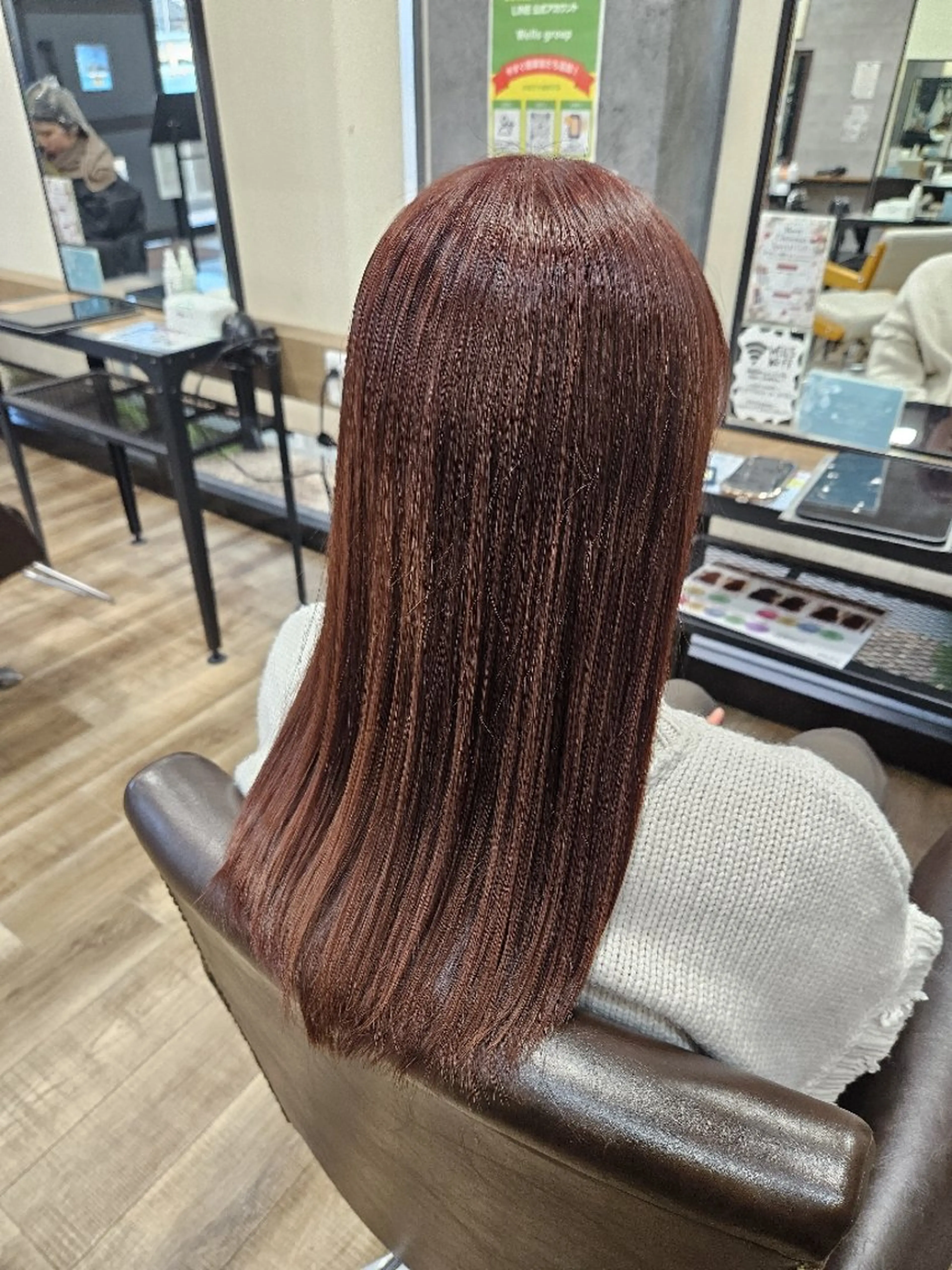 ロング 山田 一輝のヘアスタイル