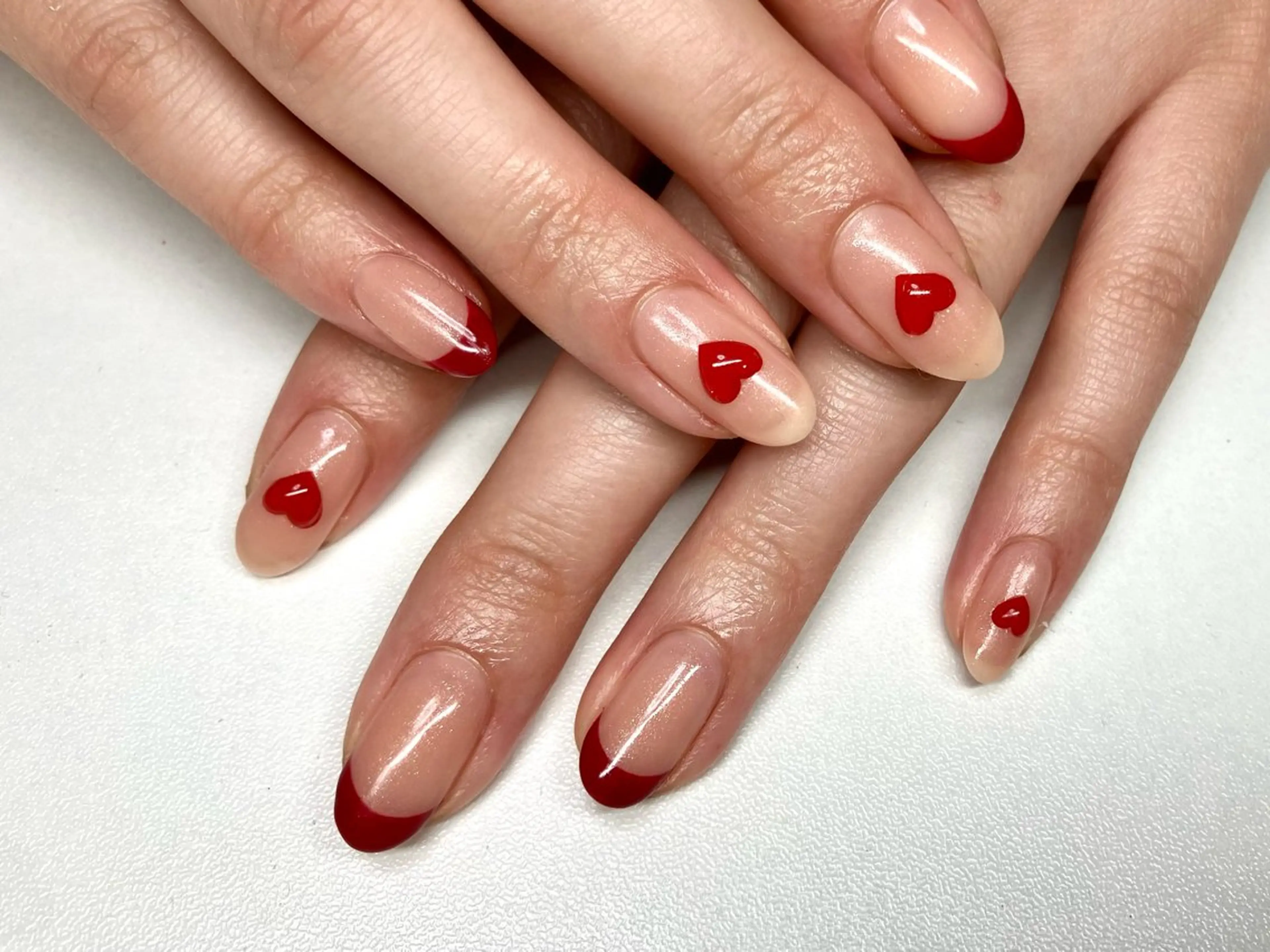 【HAND】オフ込み▼ぷっくりデザイン5本までの写真