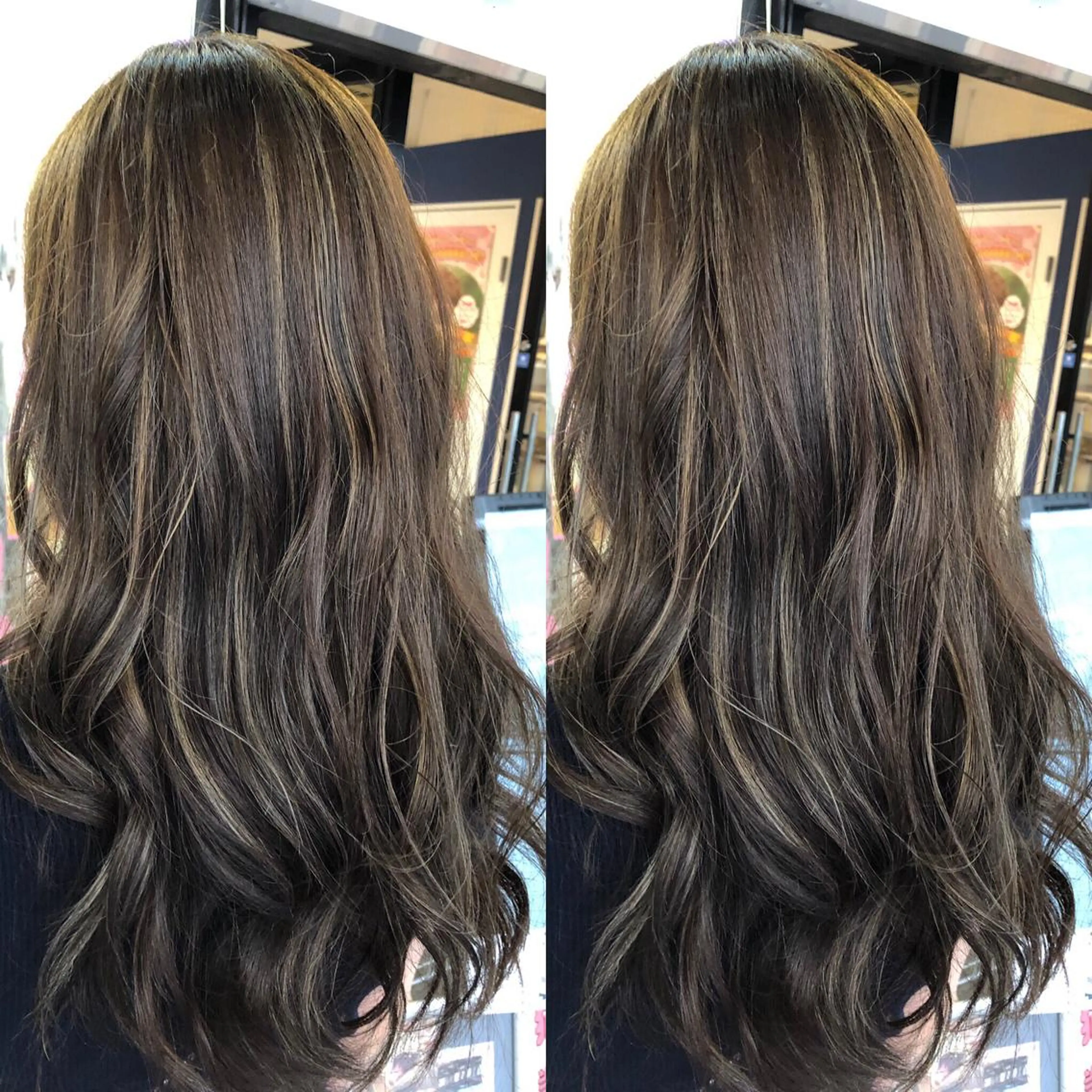 ミディアム カラー アッシュ 透明感カラー ハイライトカラー ハイライト カット ヘアカラー トリートメント JILBLAN京都 ショート/ハイライトのヘアスタイル