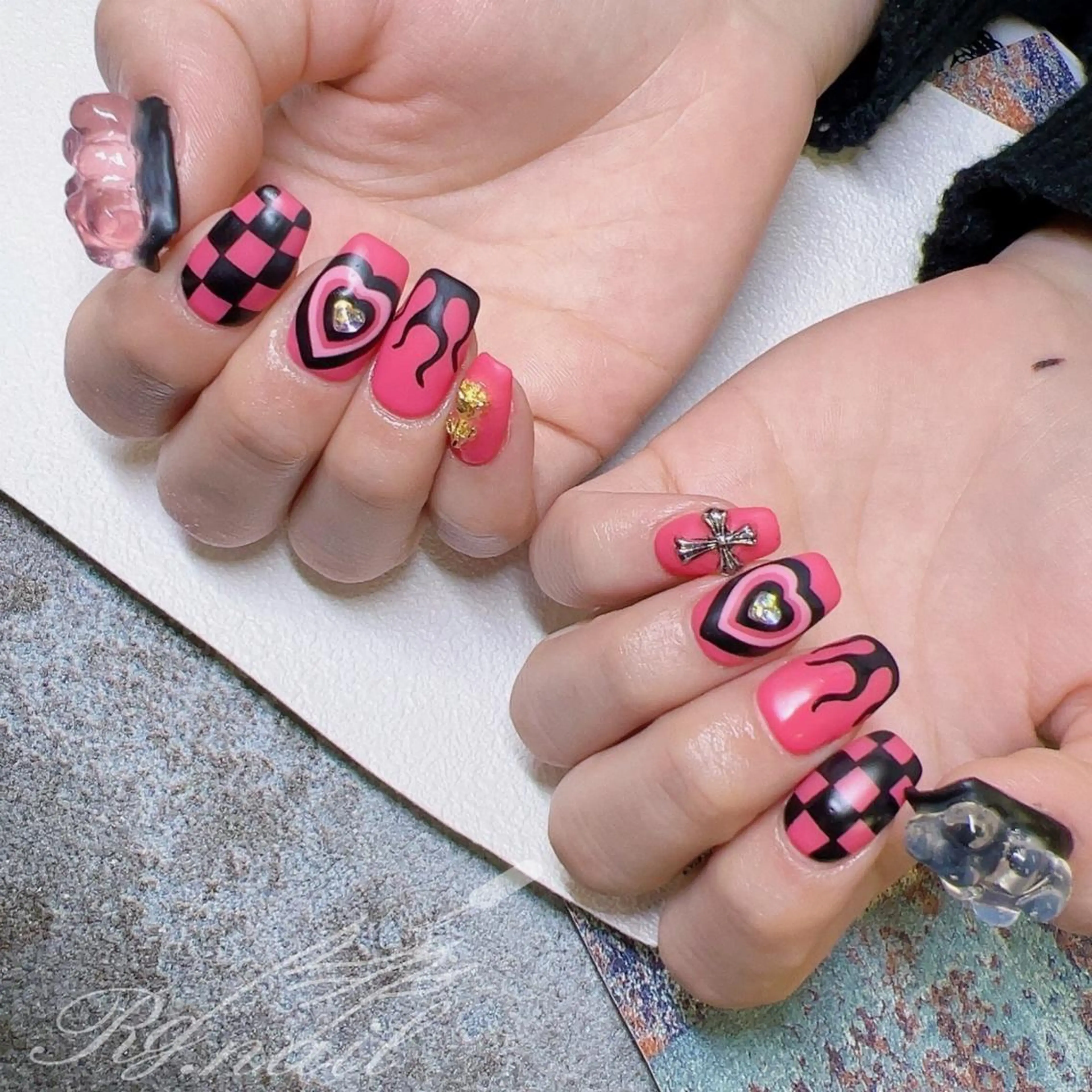 ロング ネイル Cho Artネイル所属・Cho Art ネイルのネイルデザイン