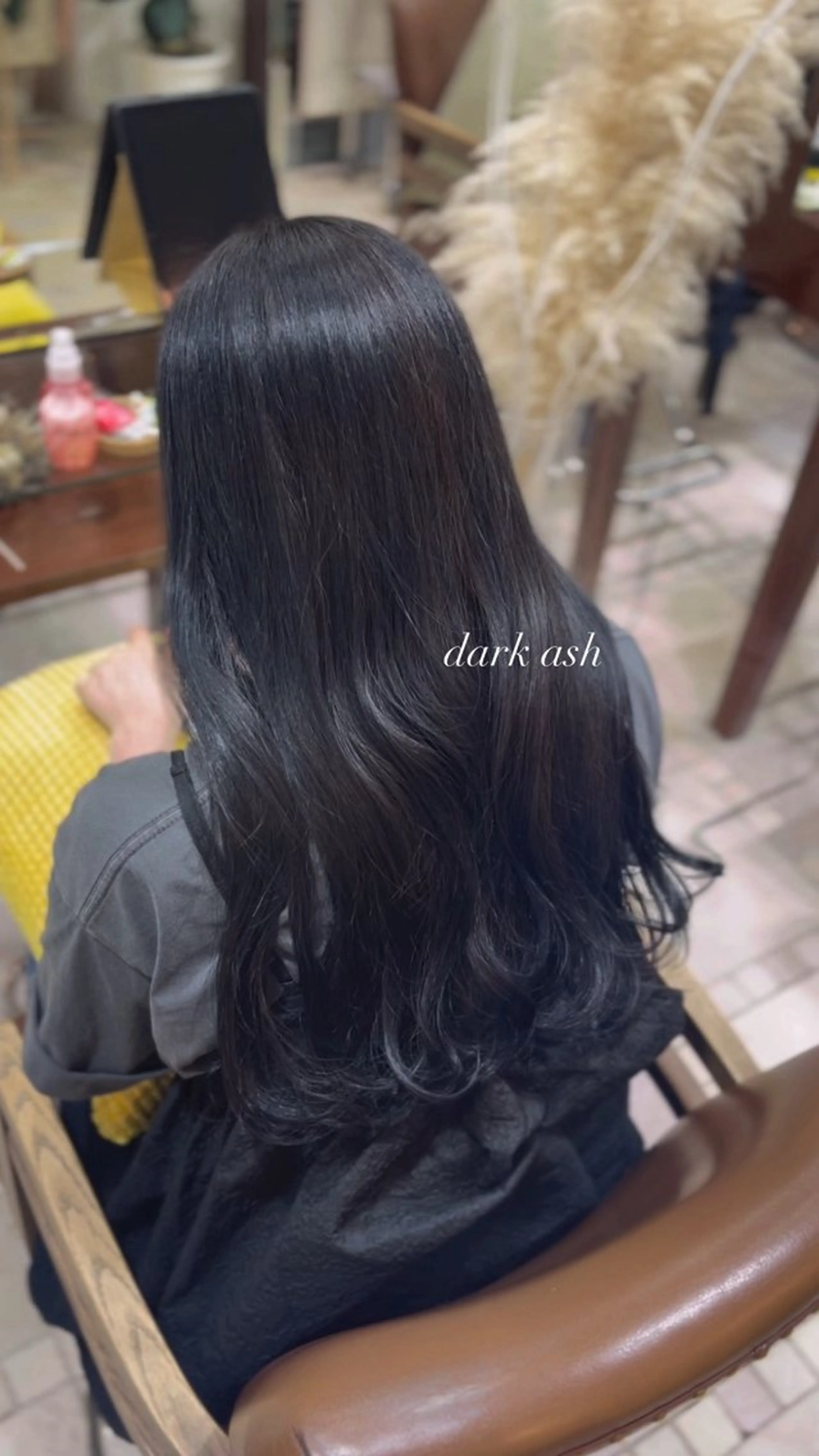 ロング カット ヘアカラー トリートメント 透明感カラー／ 艶感カラー／RAMUのヘアスタイル