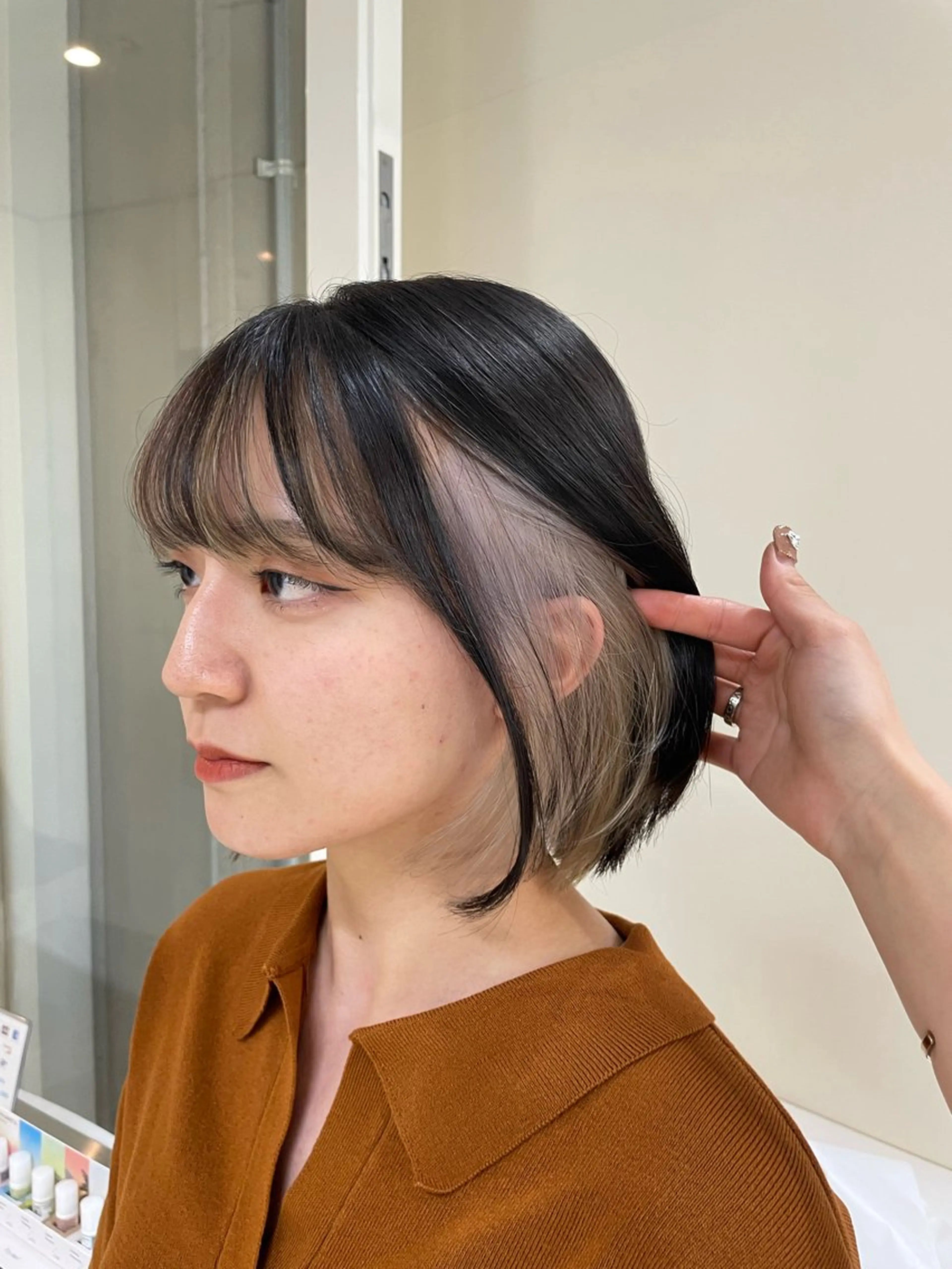 ミディアム Rikuto/原宿 /グラデーションのヘアスタイル