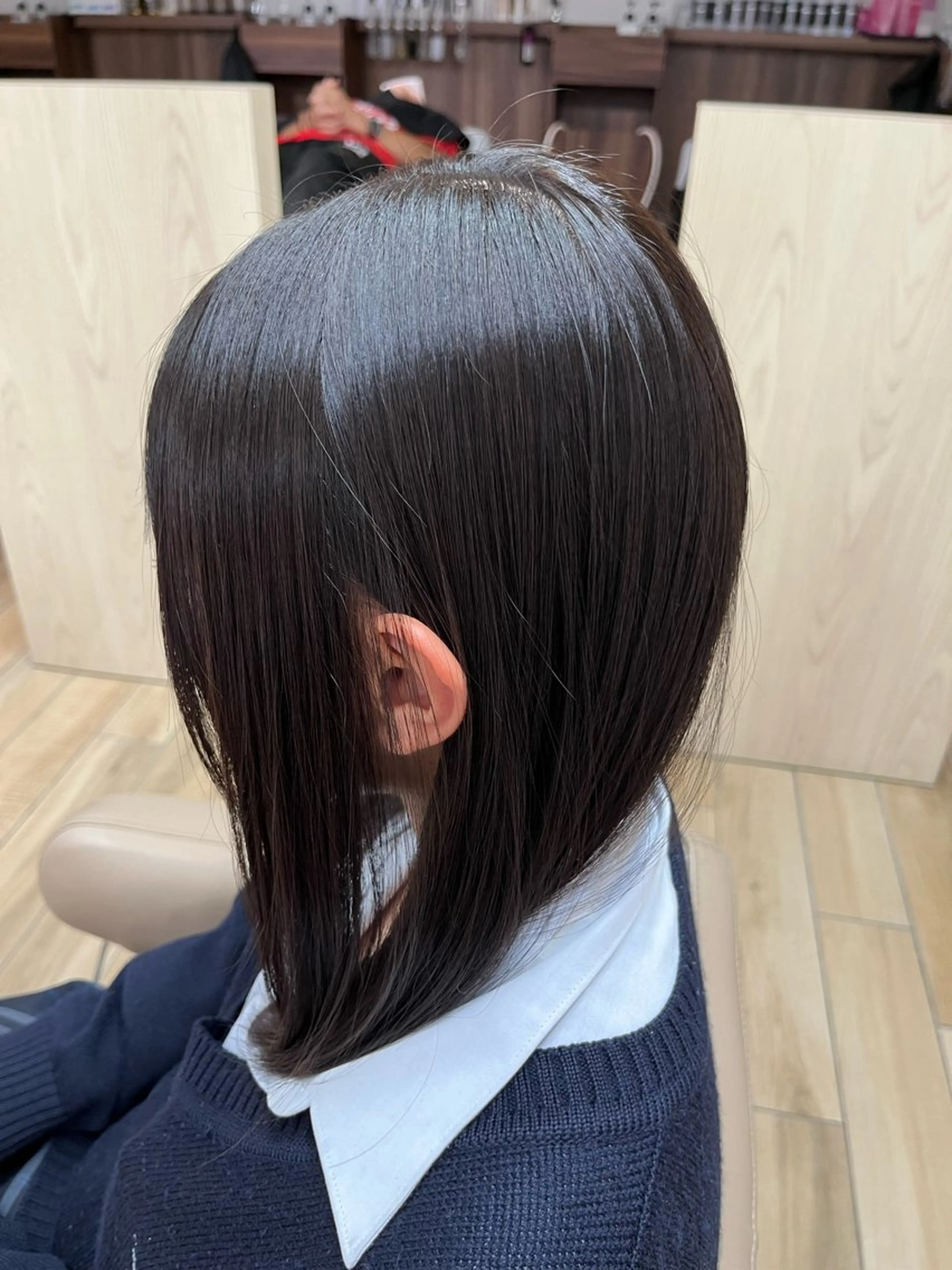 ロング カラー 稲垣 舜典のヘアスタイル