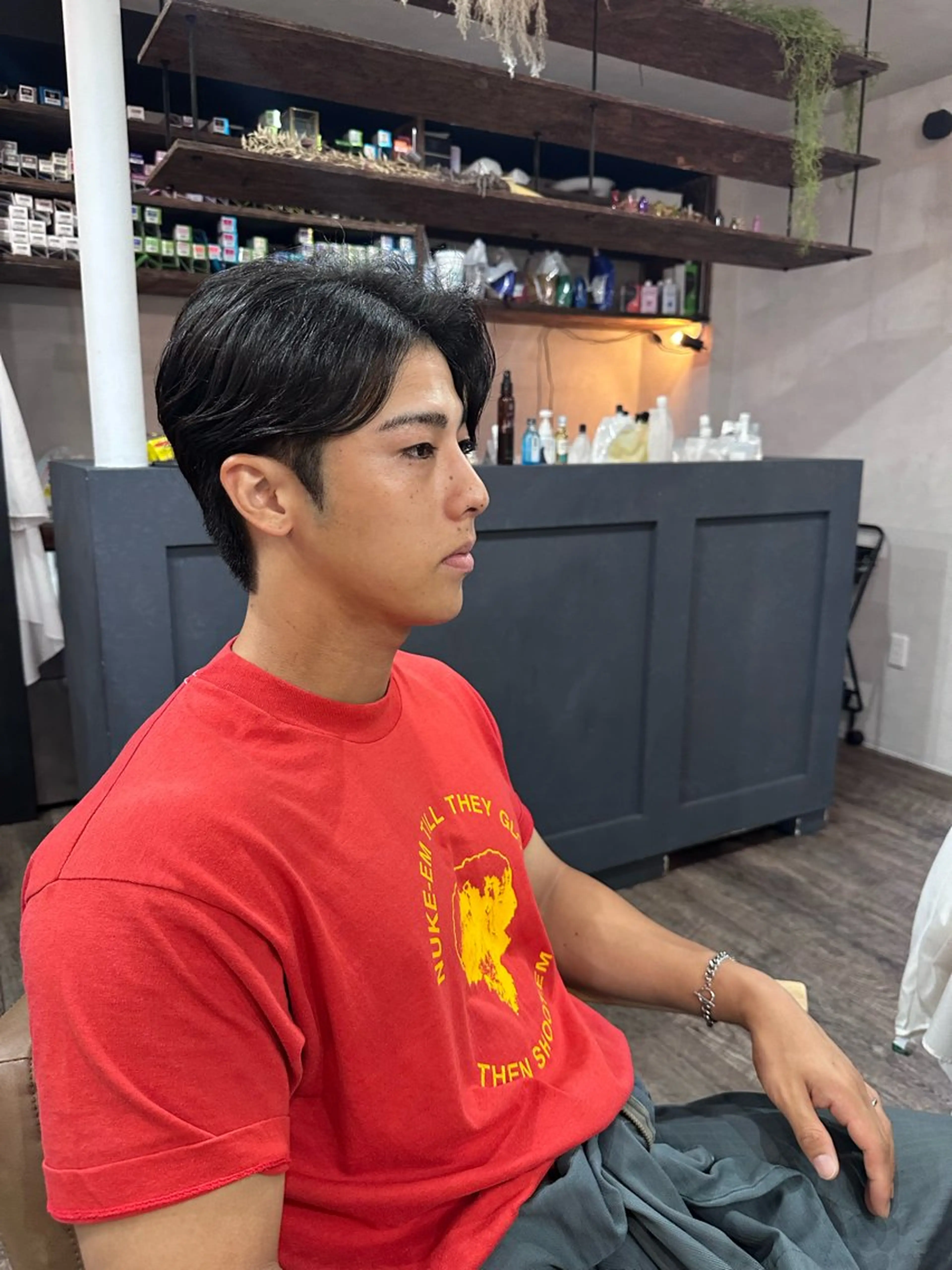 カット＋眉毛カット＋今日から使えるスタイリングレクチャーの写真