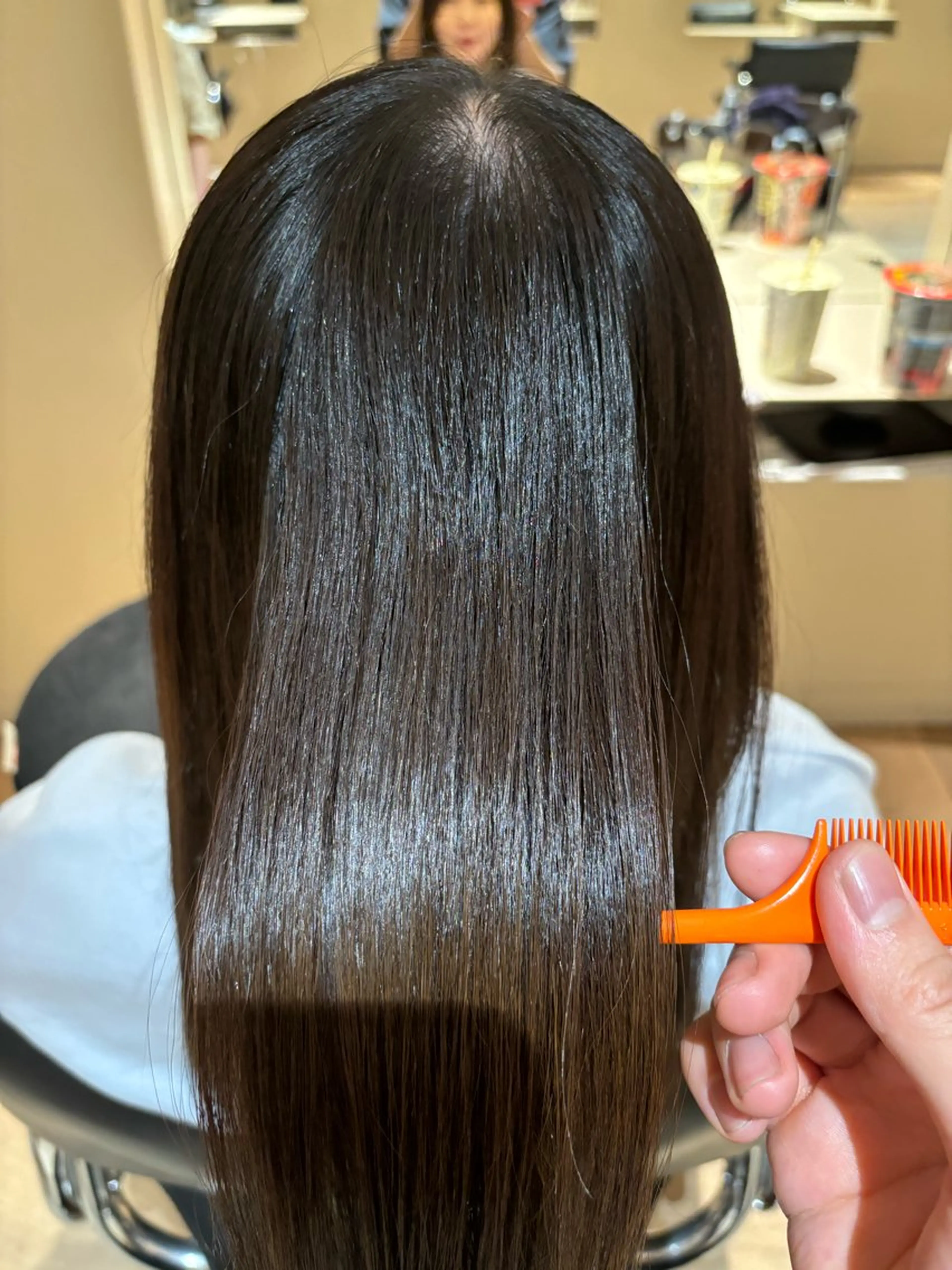 ミディアム カラー ダメージレス kaichiのヘアスタイル