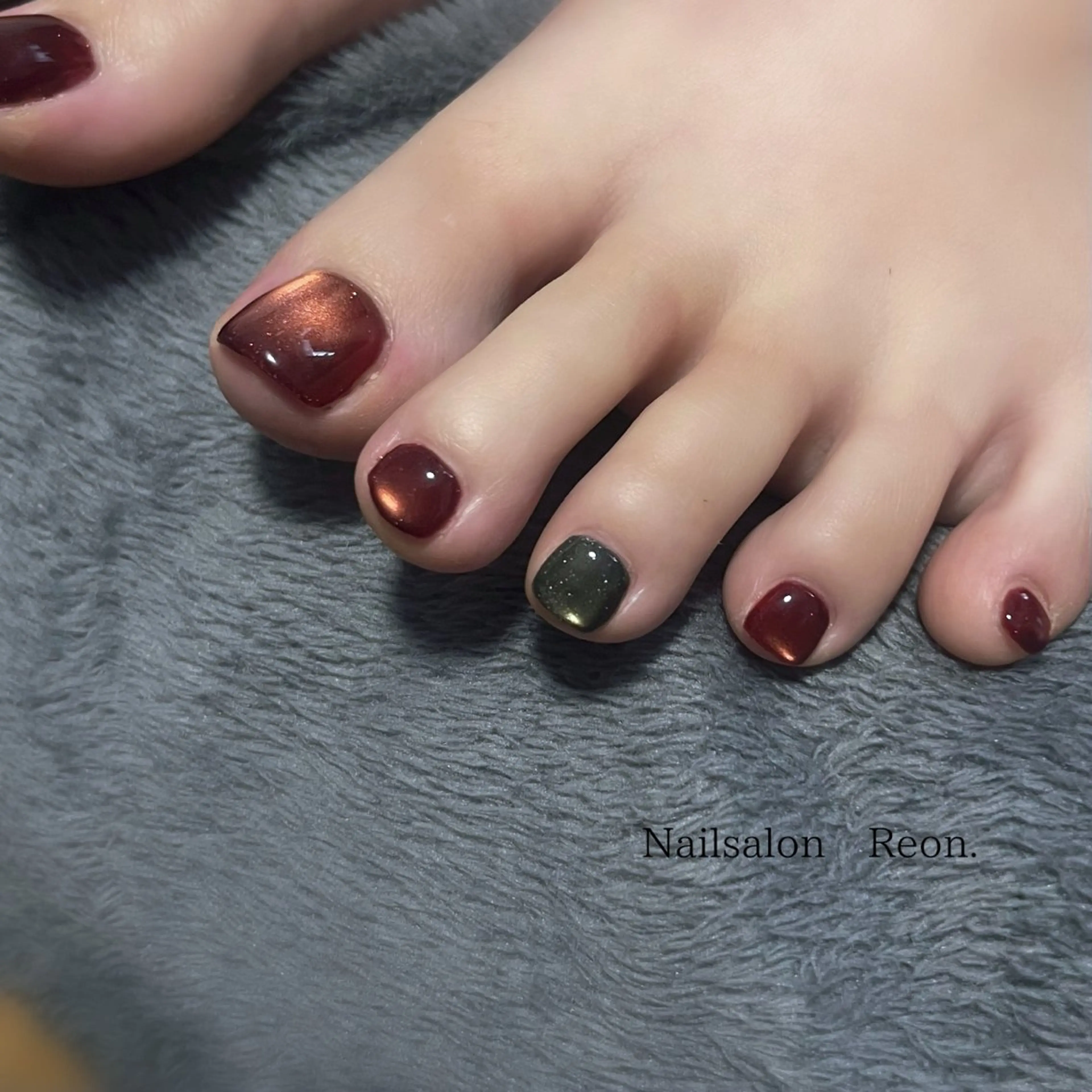 ネイル フットネイル Nailsalon Reon.のネイルデザイン
