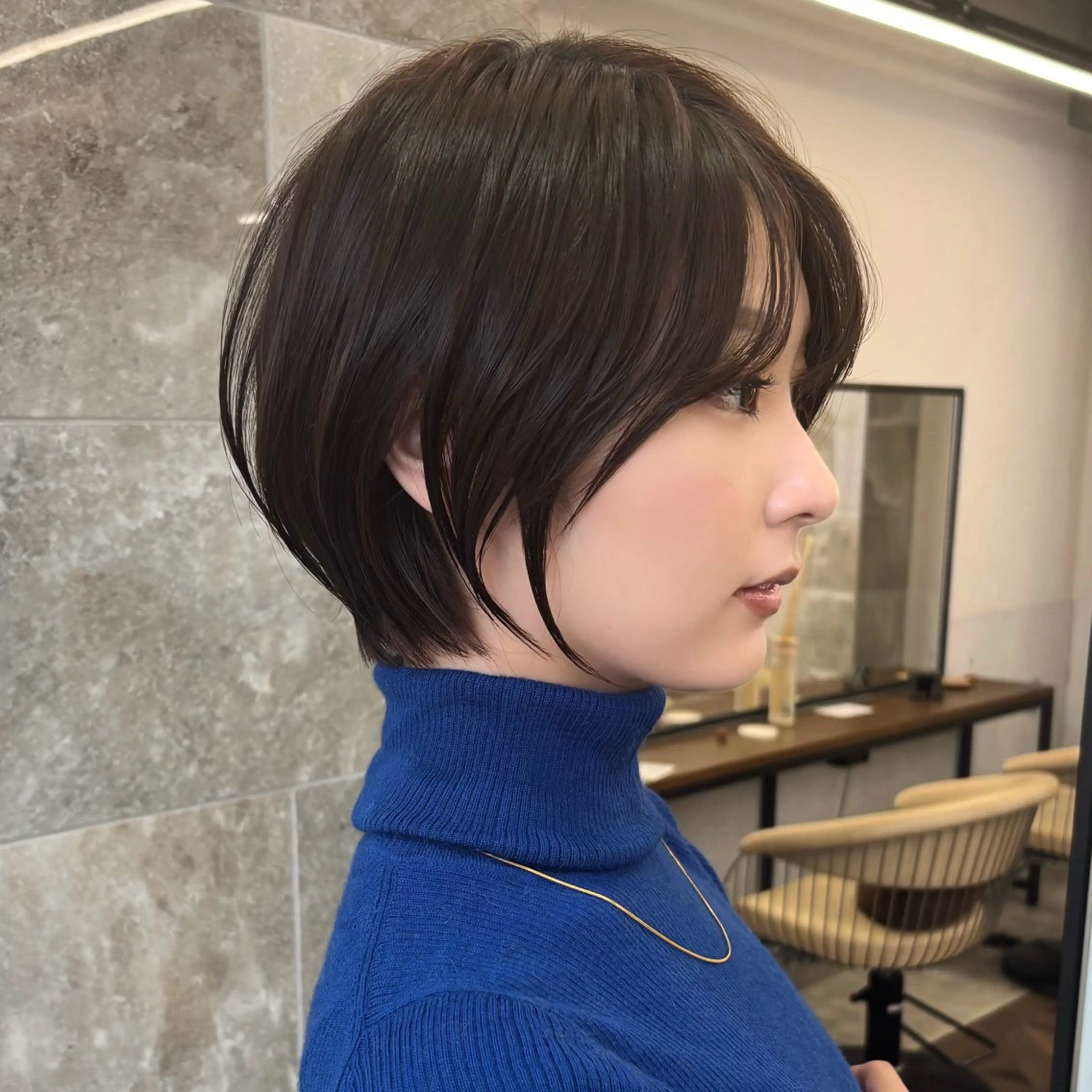 ショート ショート｜縮毛矯正 ｜へんとなのヘアスタイル