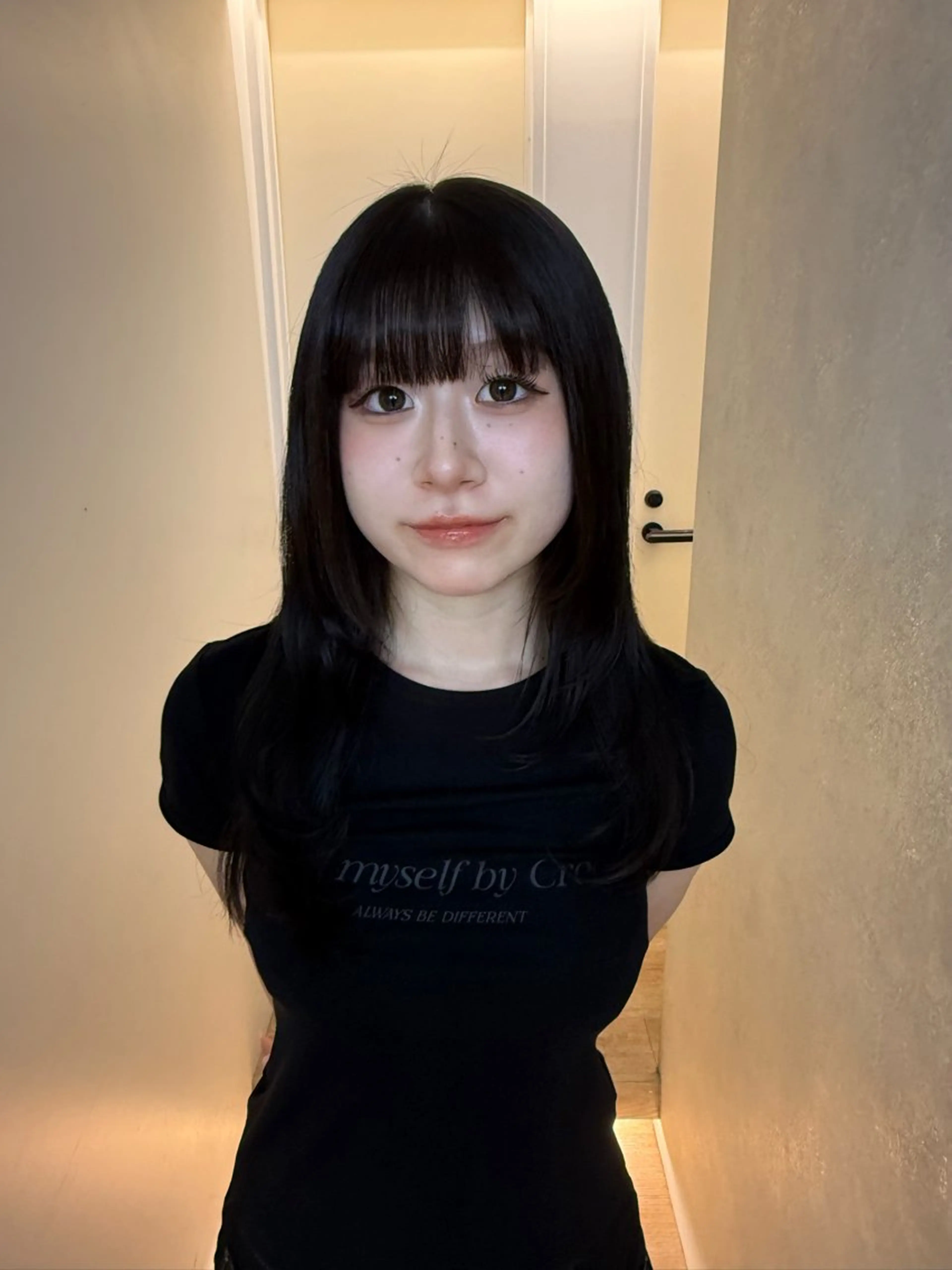 セミロング カラー ハイトーン/デザイン 🪐·˚⌖MIHOのヘアスタイル