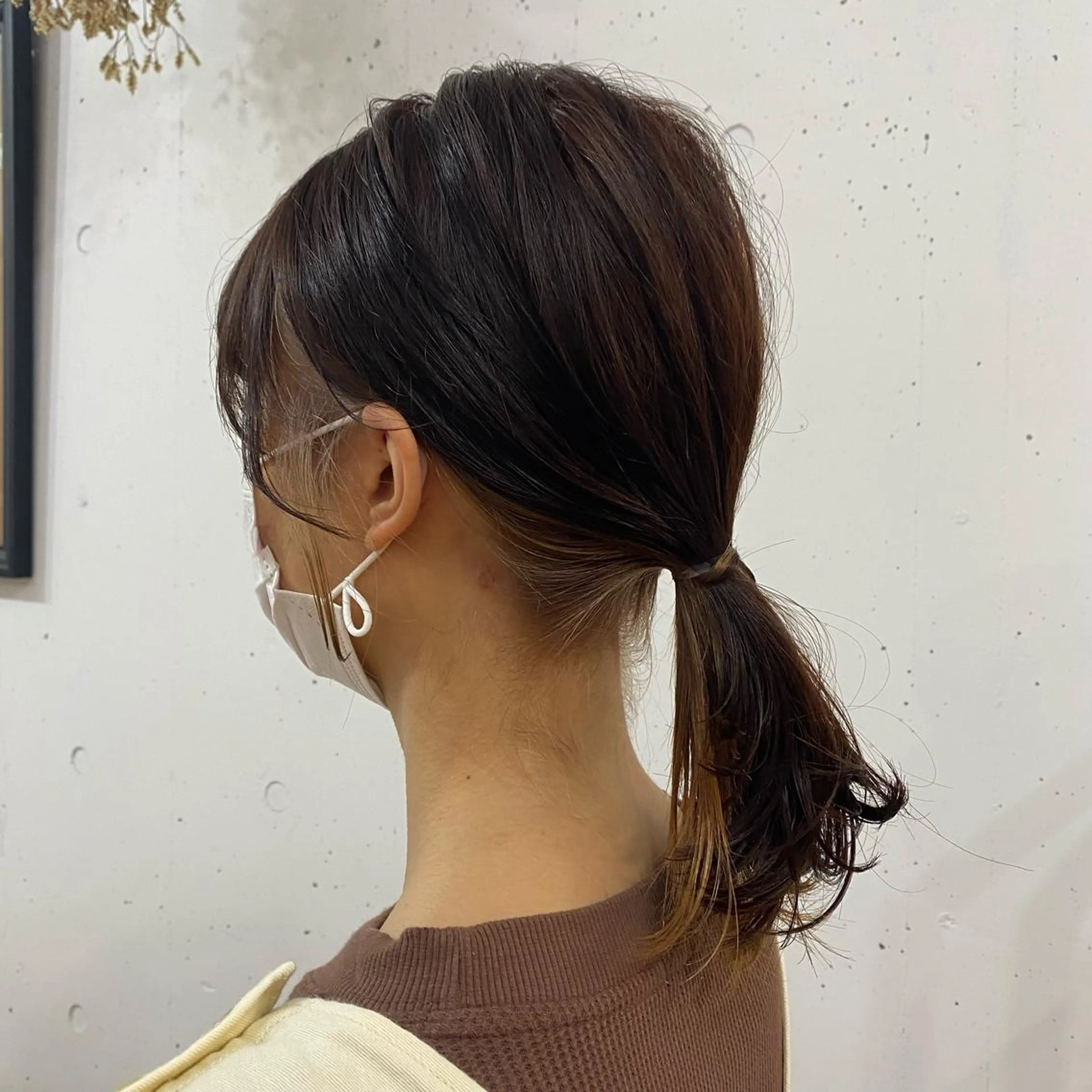 ミディアム カラー ヘアアレンジ 🪭risa 暖色/レイヤー🪭のヘアスタイル