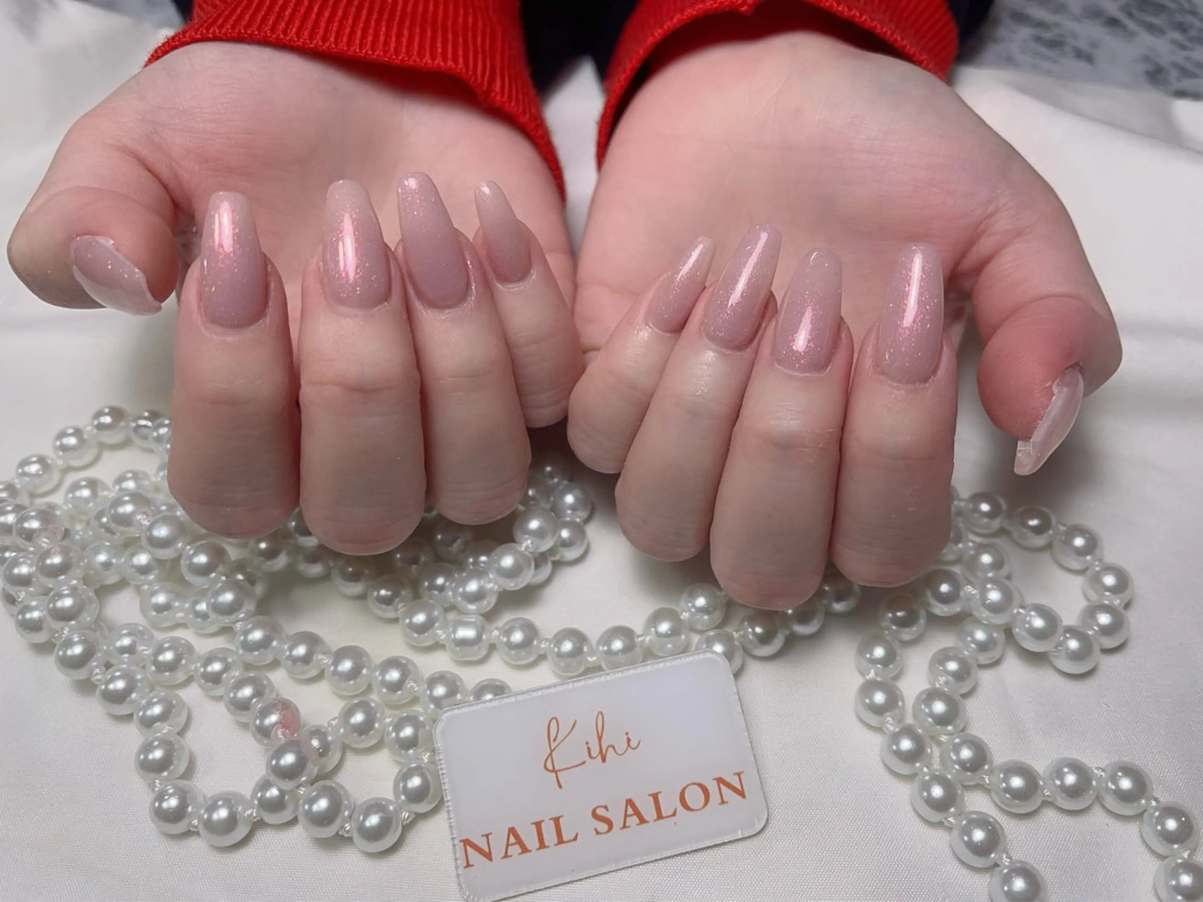 ネイル アートネイル フレンチネイル ジェルネイル グラデーション 韓国ネイル ハンドネイル ハンドケア さくら💮💮 【オフ無料】のネイルデザイン