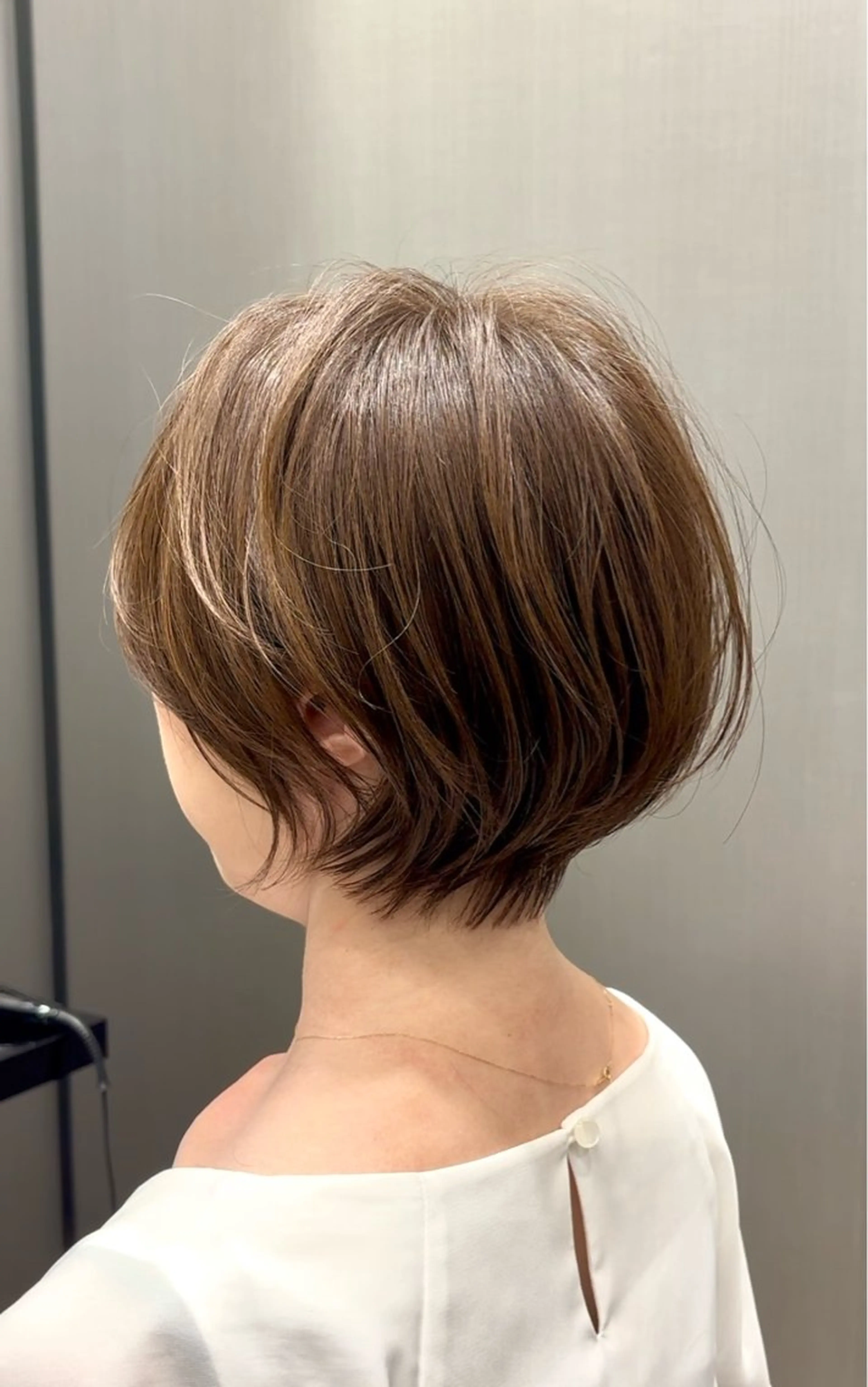 ショート ショートボブ ハンサムショート 丸みショート ボブ くびれヘア HARUKI  MINATO Japan広島紙屋町店所属・hmj紙屋町店 脊戸智志のヘアスタイル