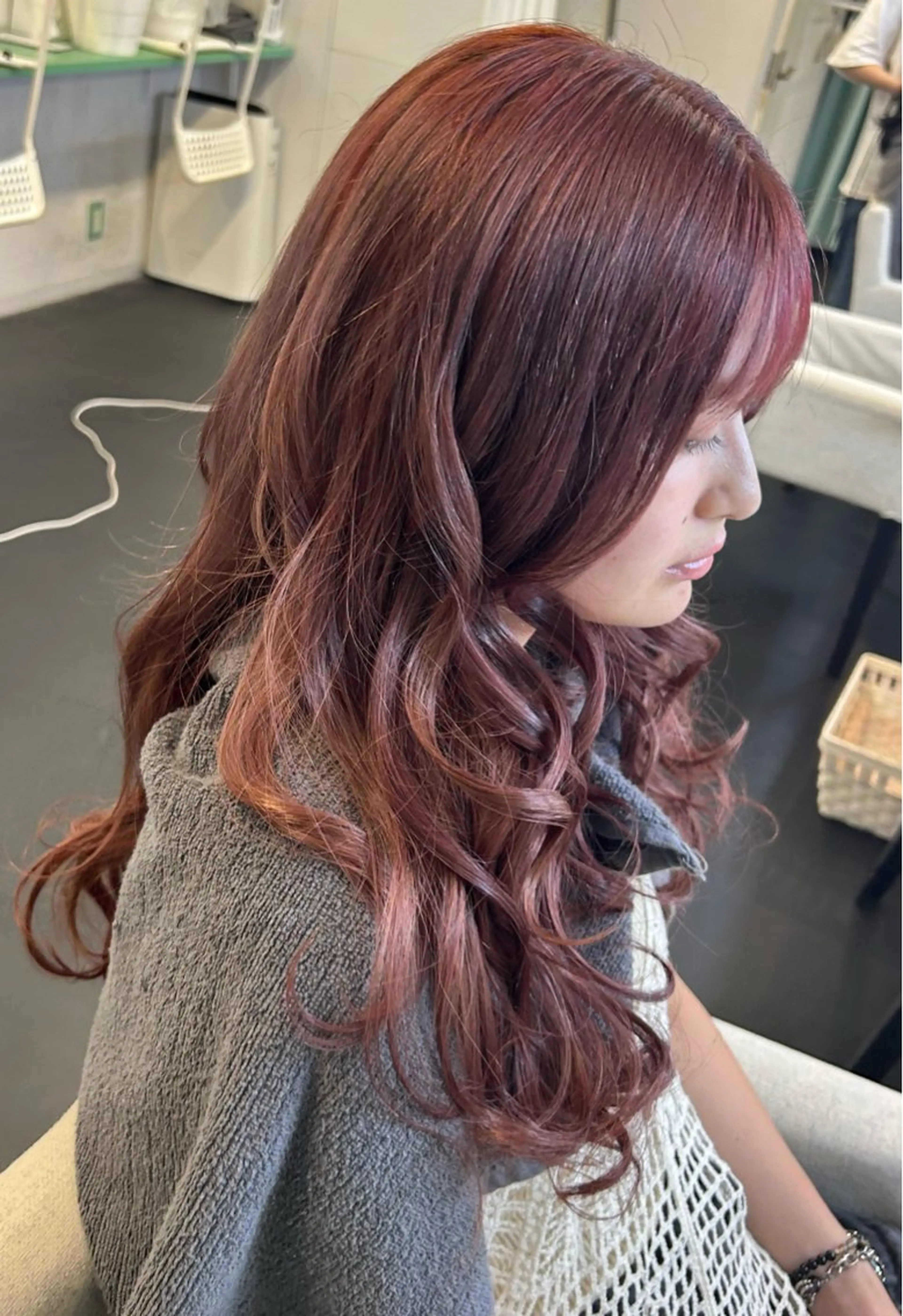 ロング Hair&make Mars+所属・Mars+ RISAのヘアスタイル