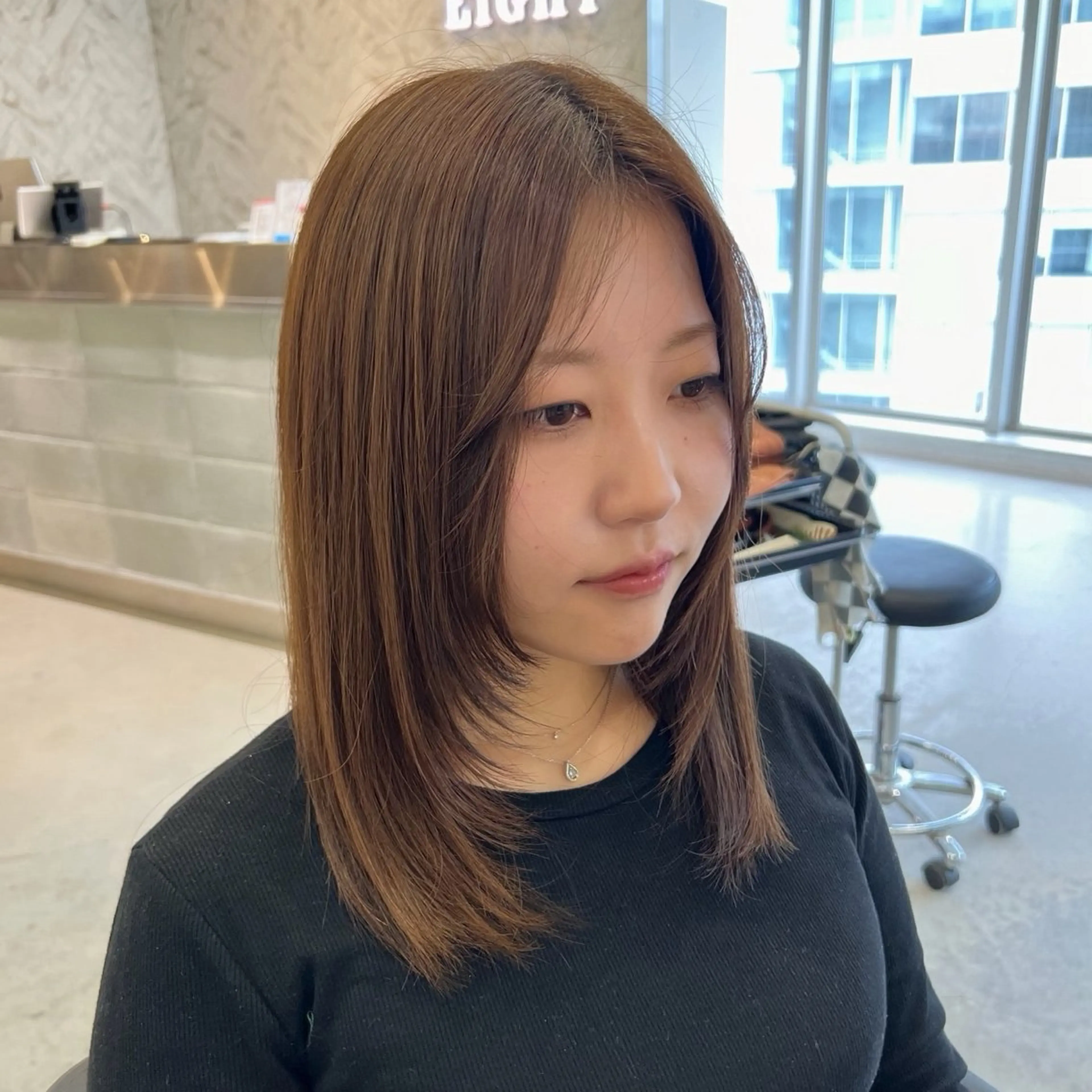 カット EIGHT　樹梨 ／韓国ヘア🩶のヘアスタイル