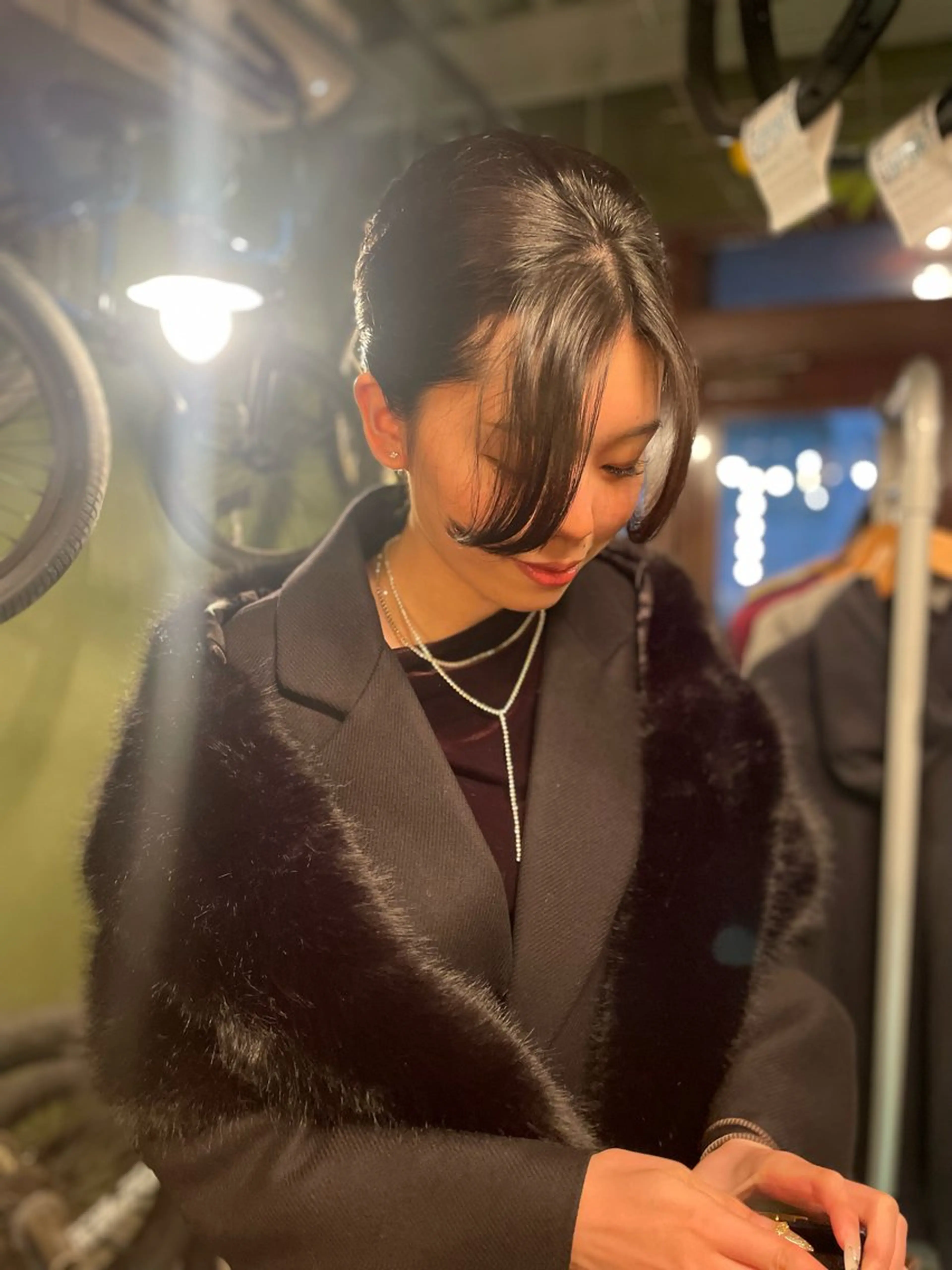 セミロング ヘアアレンジ ヘアセット PATH-hair. storeのヘアスタイル