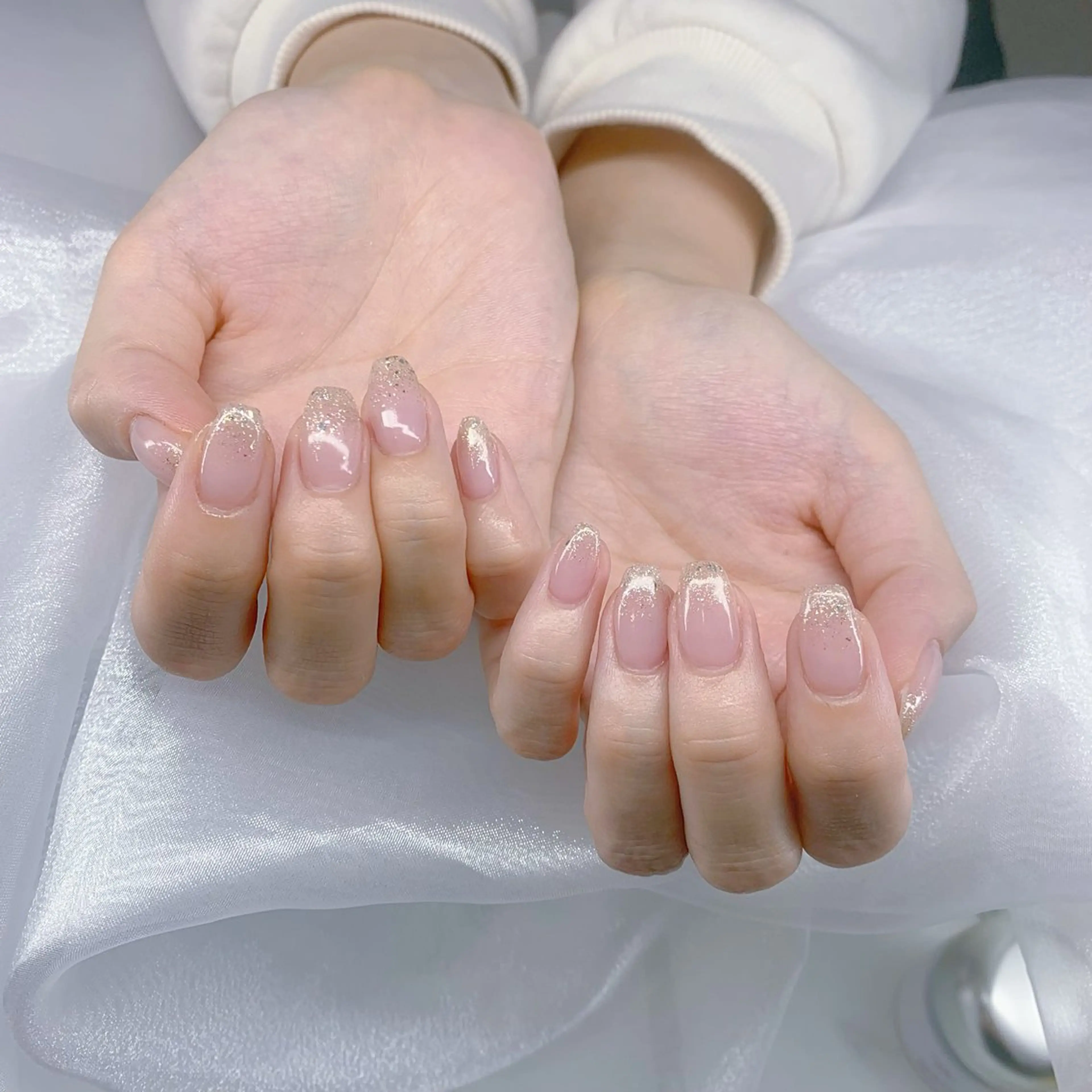 カラー ピンクカラー ハンドネイル モリ アユミのネイルデザイン