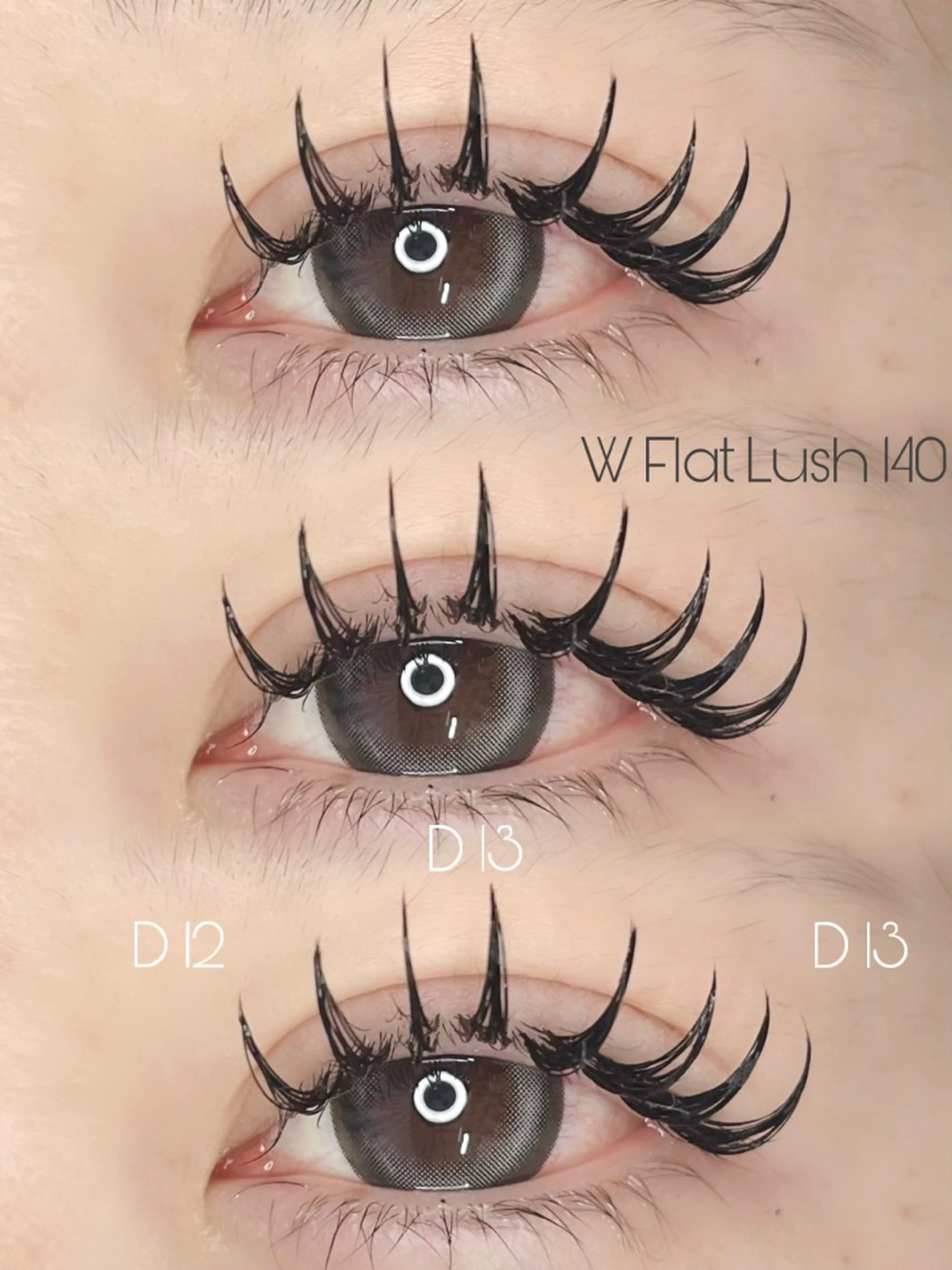 マツエク・マツパ フラットラッシュ Arona所属・Arona / mizukiのマツエク・マツパデザイン