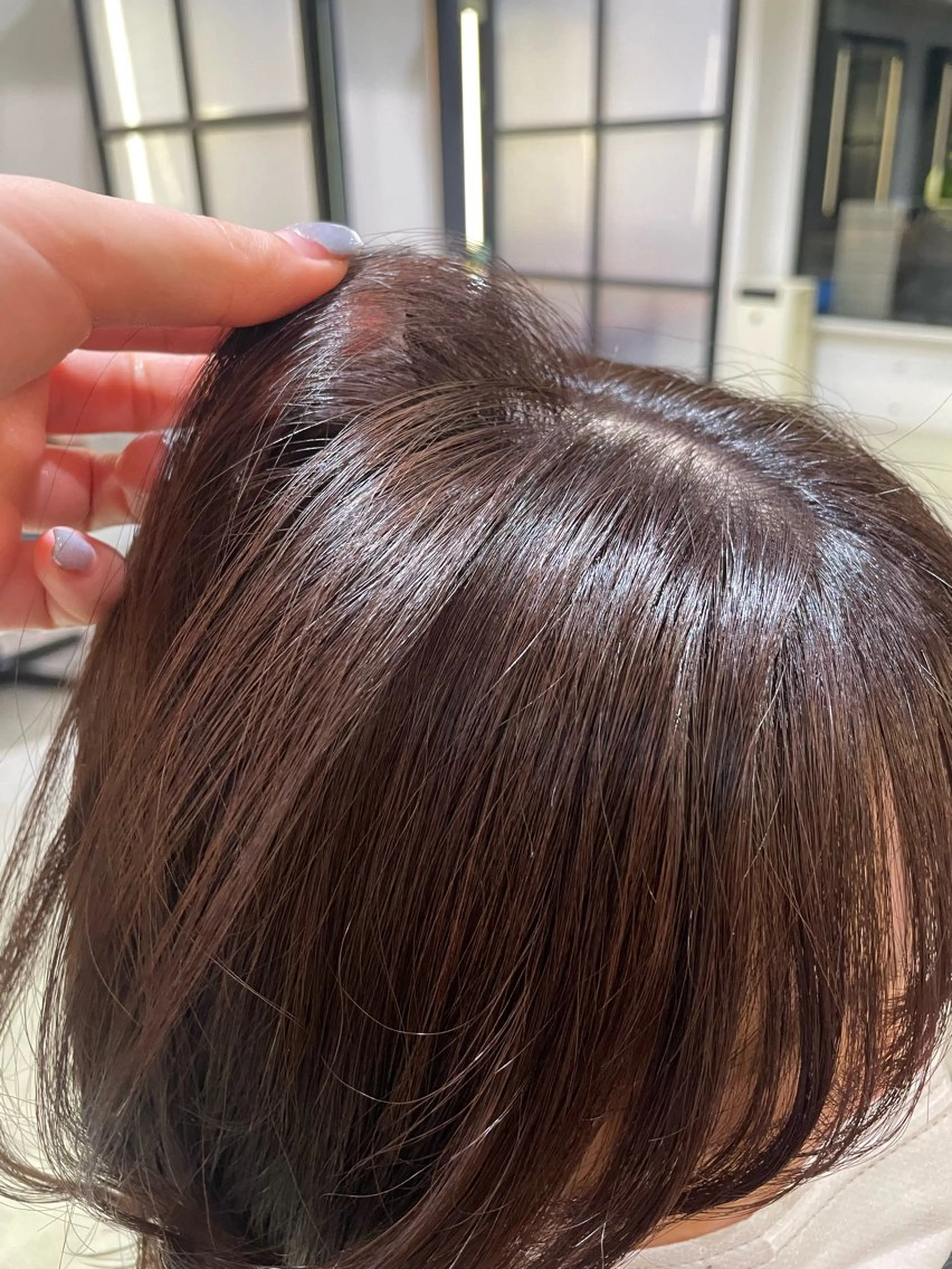 ミディアム カラー 暖色カラー🤎Red Neo　meiのヘアスタイル