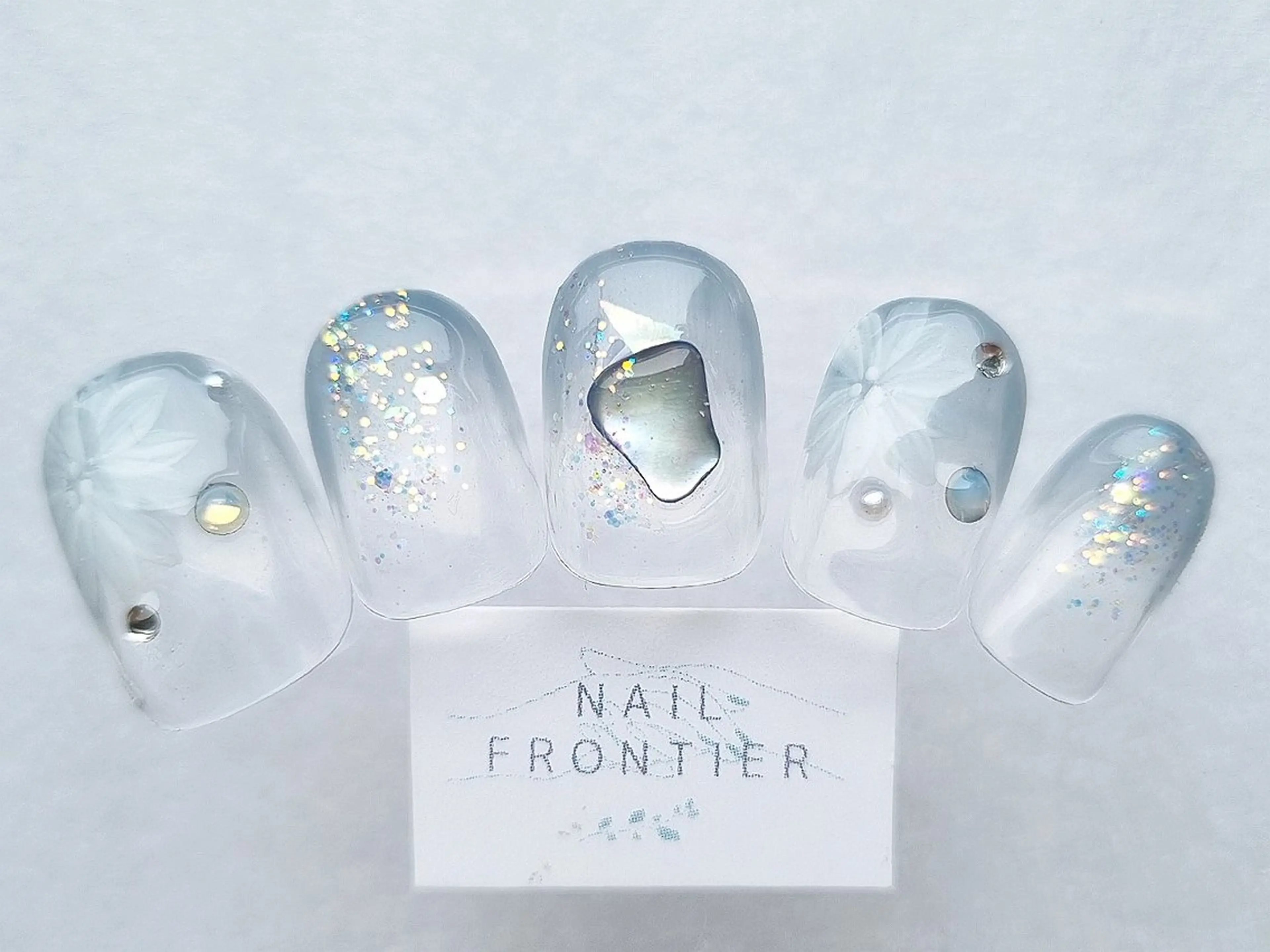 ネイル アートネイル フラワーネイル ジェルネイル パラジェル 吉祥寺🌟 ネイルフロンティアのネイルデザイン