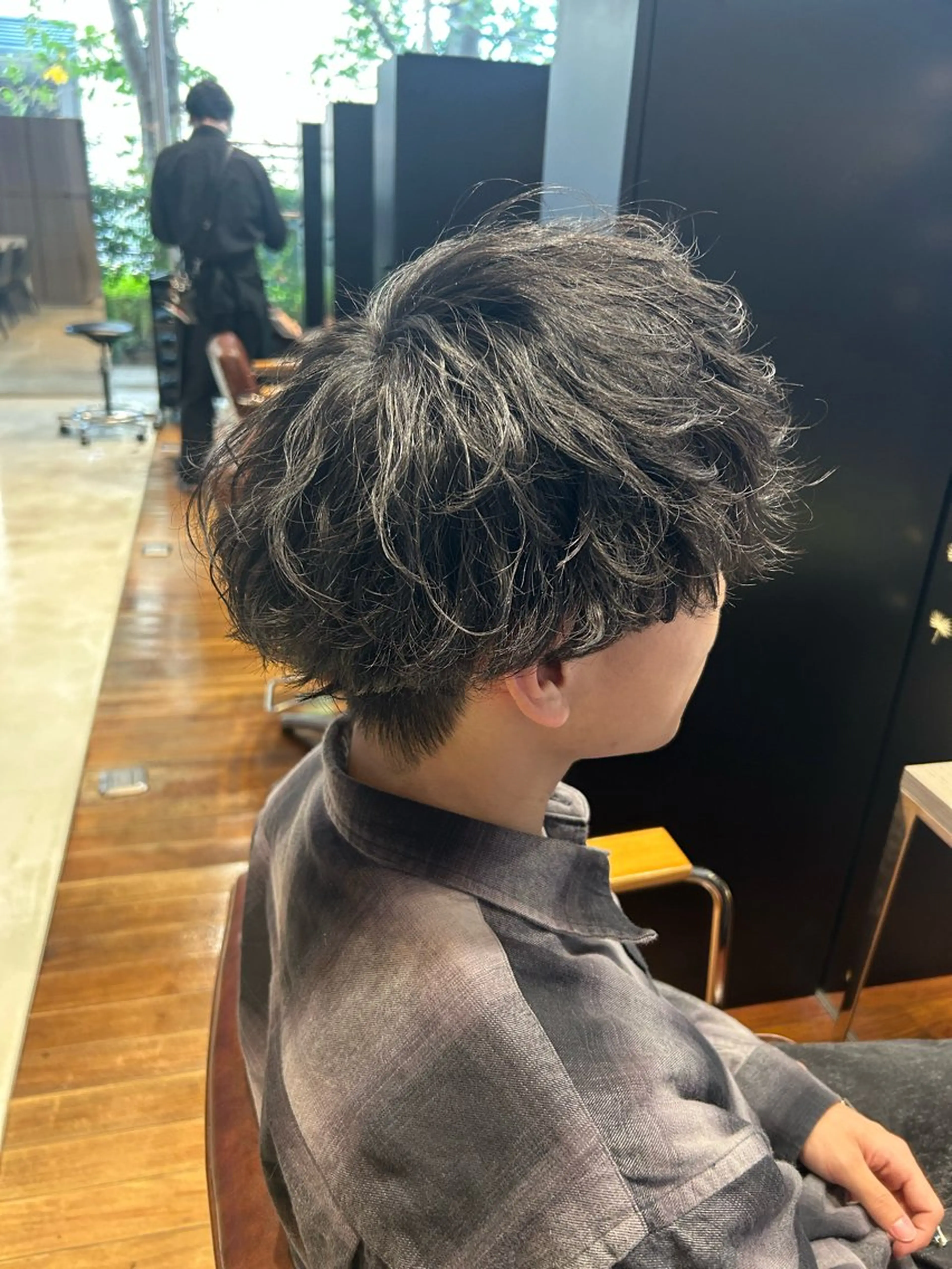 パーマ メンズ カット パーマ 波巻き/ツイスパ/ メンズ特化🐺米山歩のヘアスタイル