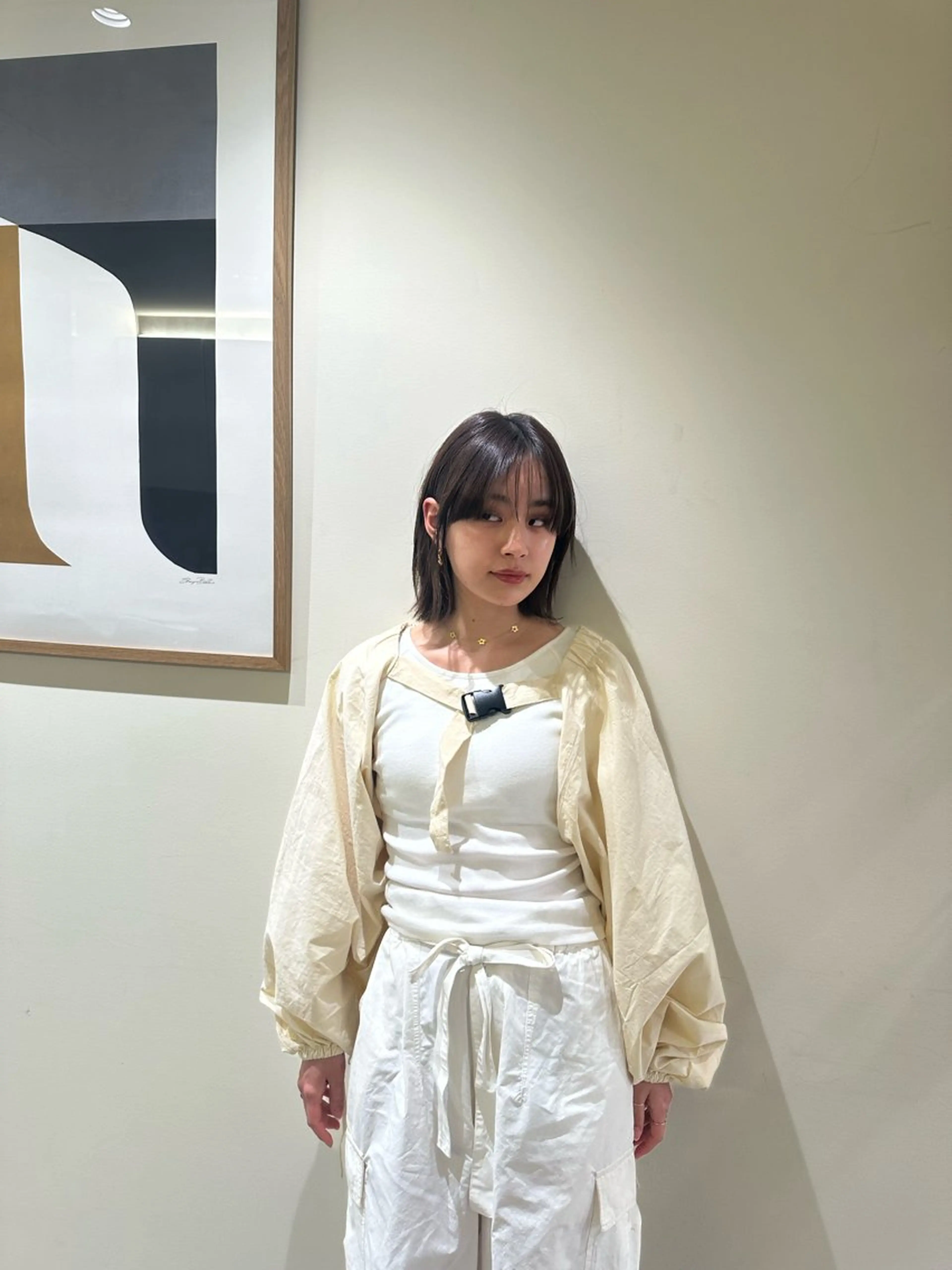 ミディアム カラー ヘアアレンジ L.O.G SHIBUYA所属・ブリーチモデル募集 🟡SUMIKAのヘアスタイル