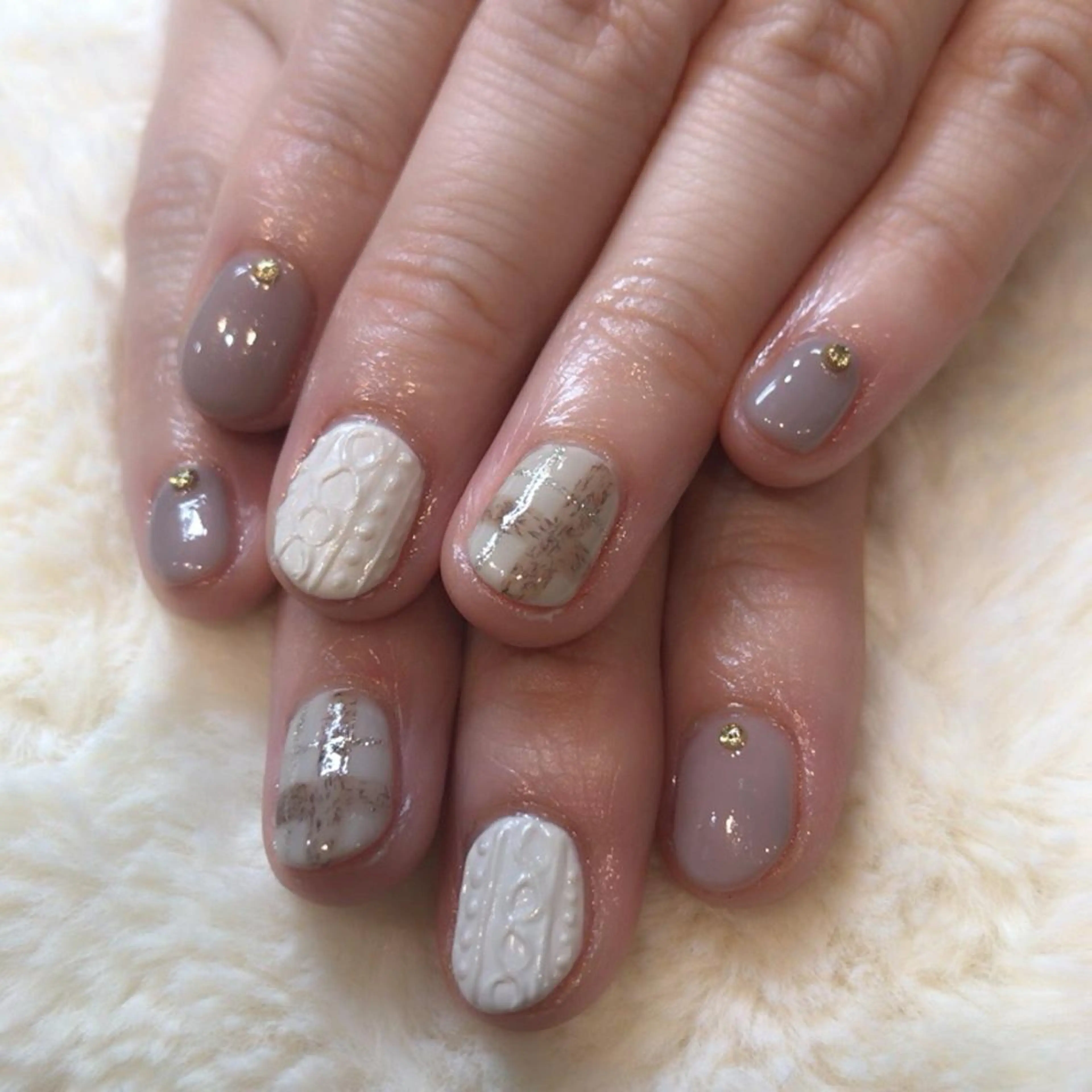 ネイル 冬ネイル エステティックサロン Liente(リアンテ）所属・Hashimoto .のエステ・リラクイメージ