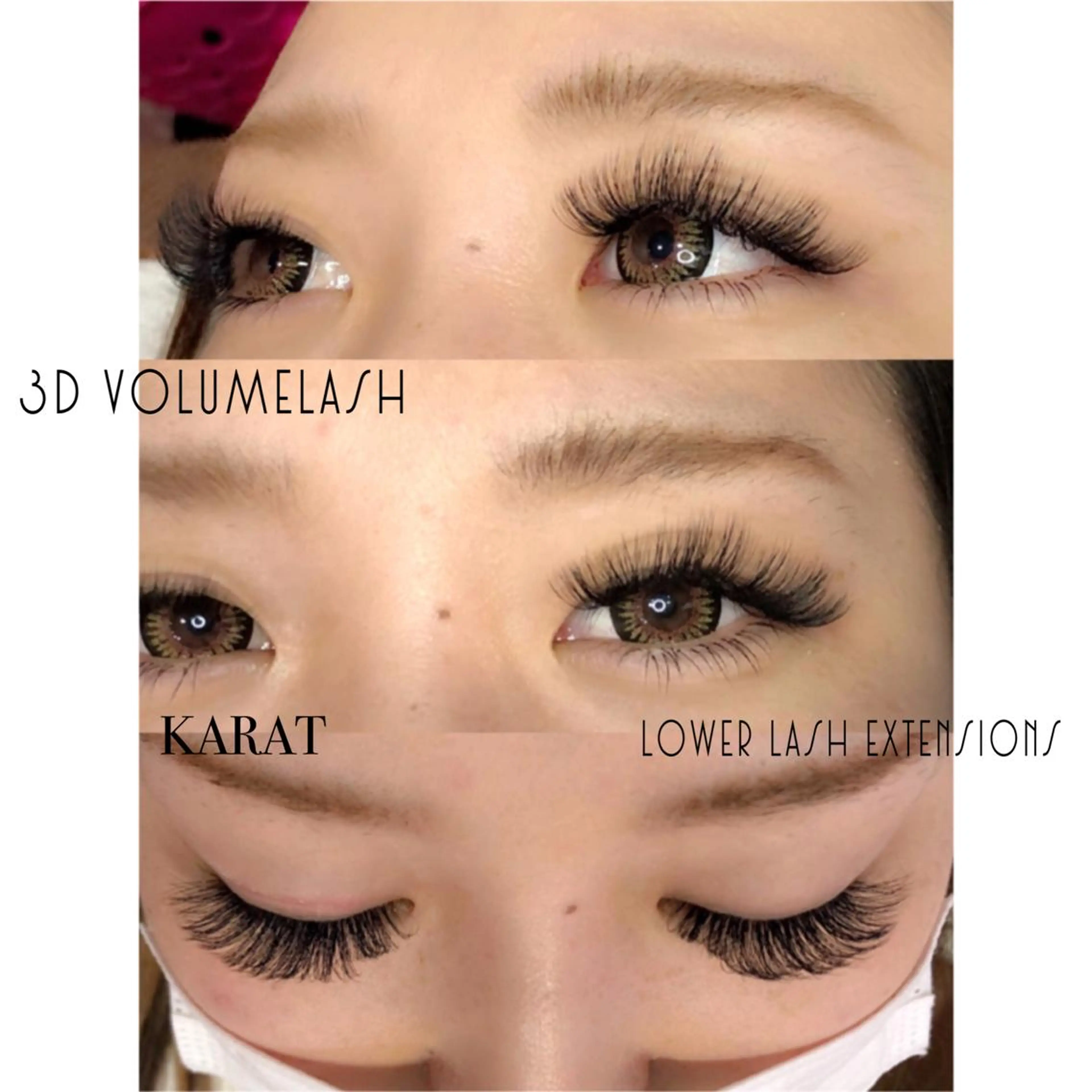 マツエク・マツパ Cカール Dカール Jカール 下まつげエクステ マツエク ★ KAEDE ★のマツエク・マツパデザイン