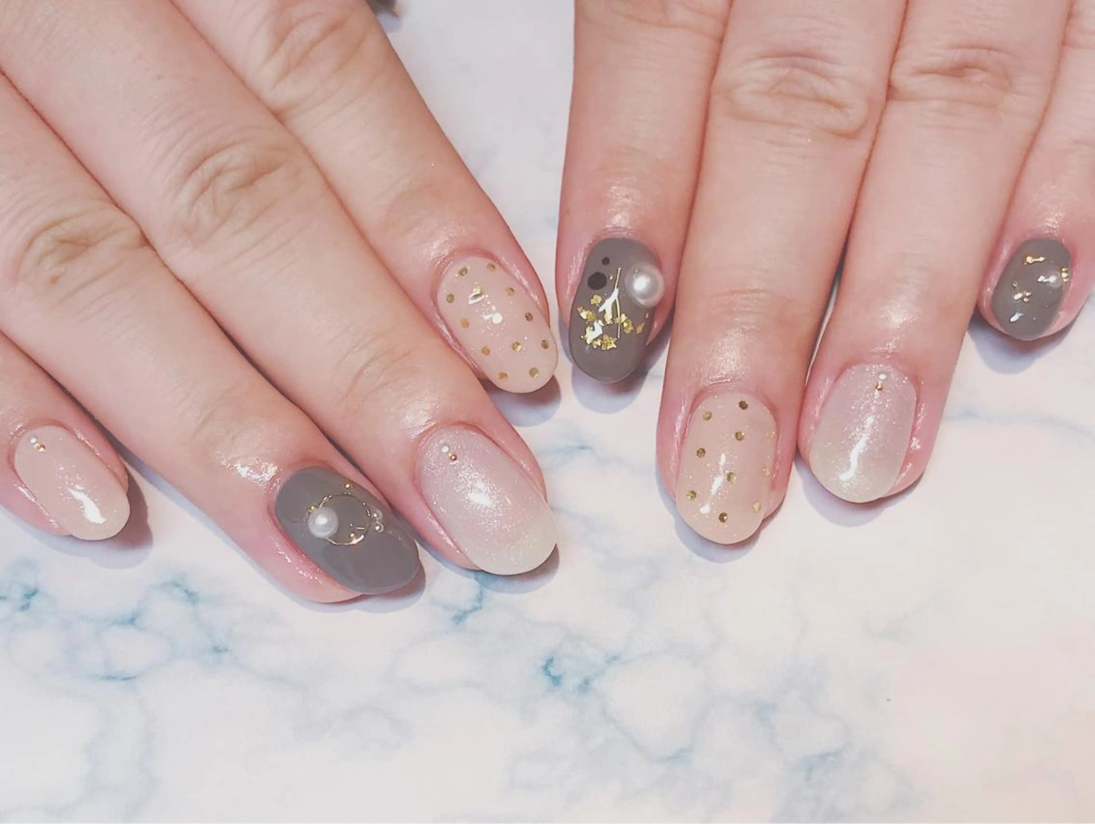 ネイル ハンドネイル LUKE所属・もとまつ さちこのネイルデザイン