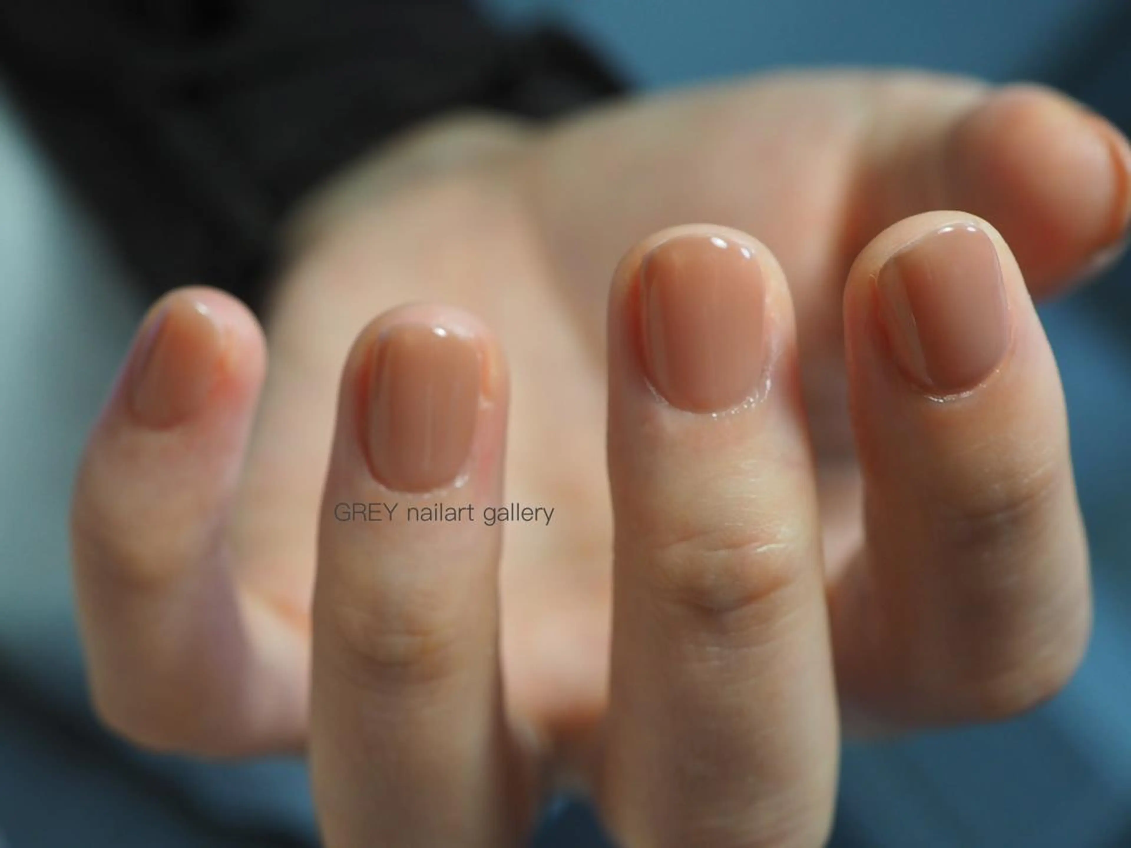 ネイル ブラウン 【GREY】 TAIRAのネイルデザイン