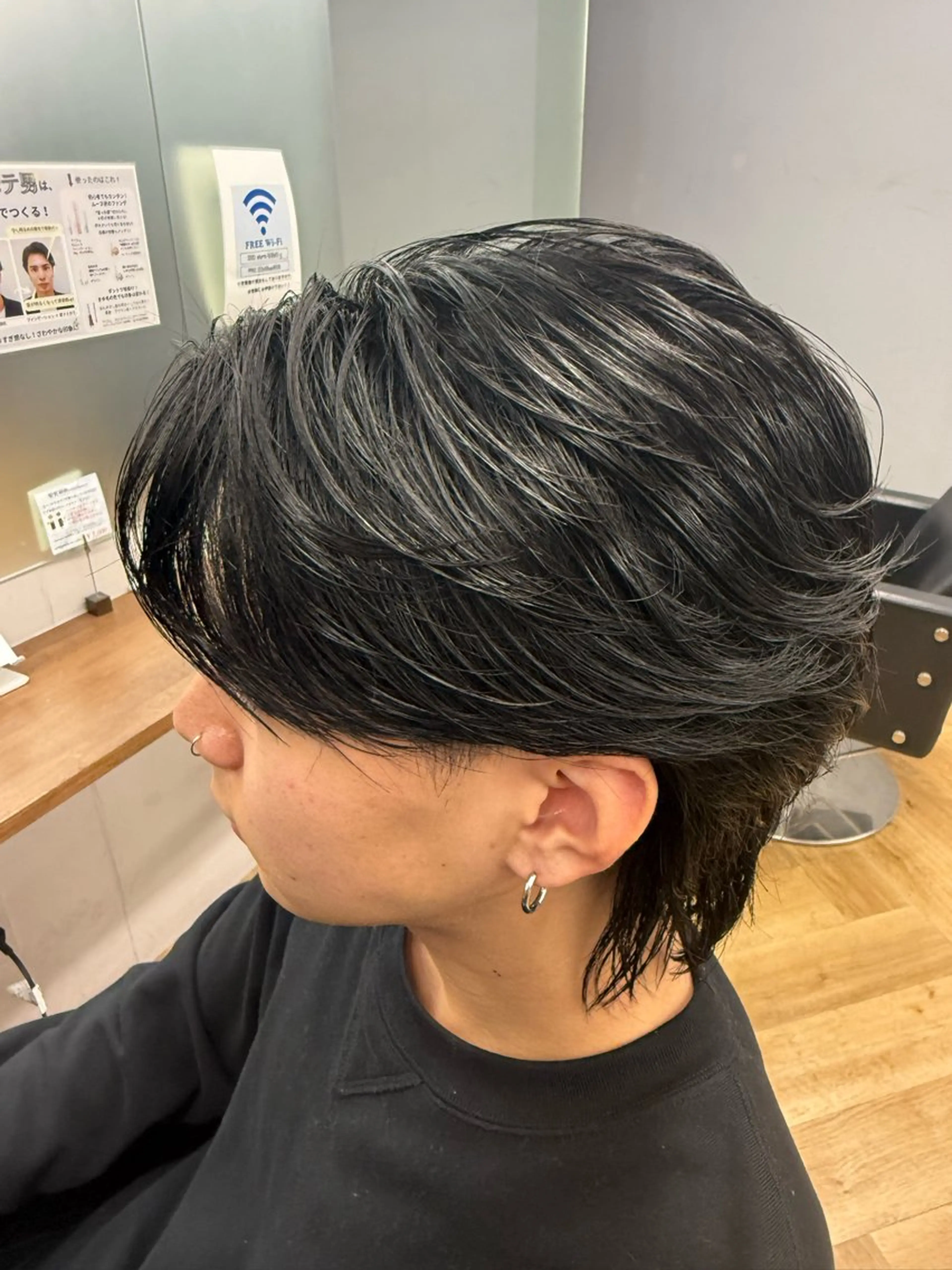 パーマ メンズ メンズパーマ ニュアンスパーマ 松岡 やひろのヘアスタイル