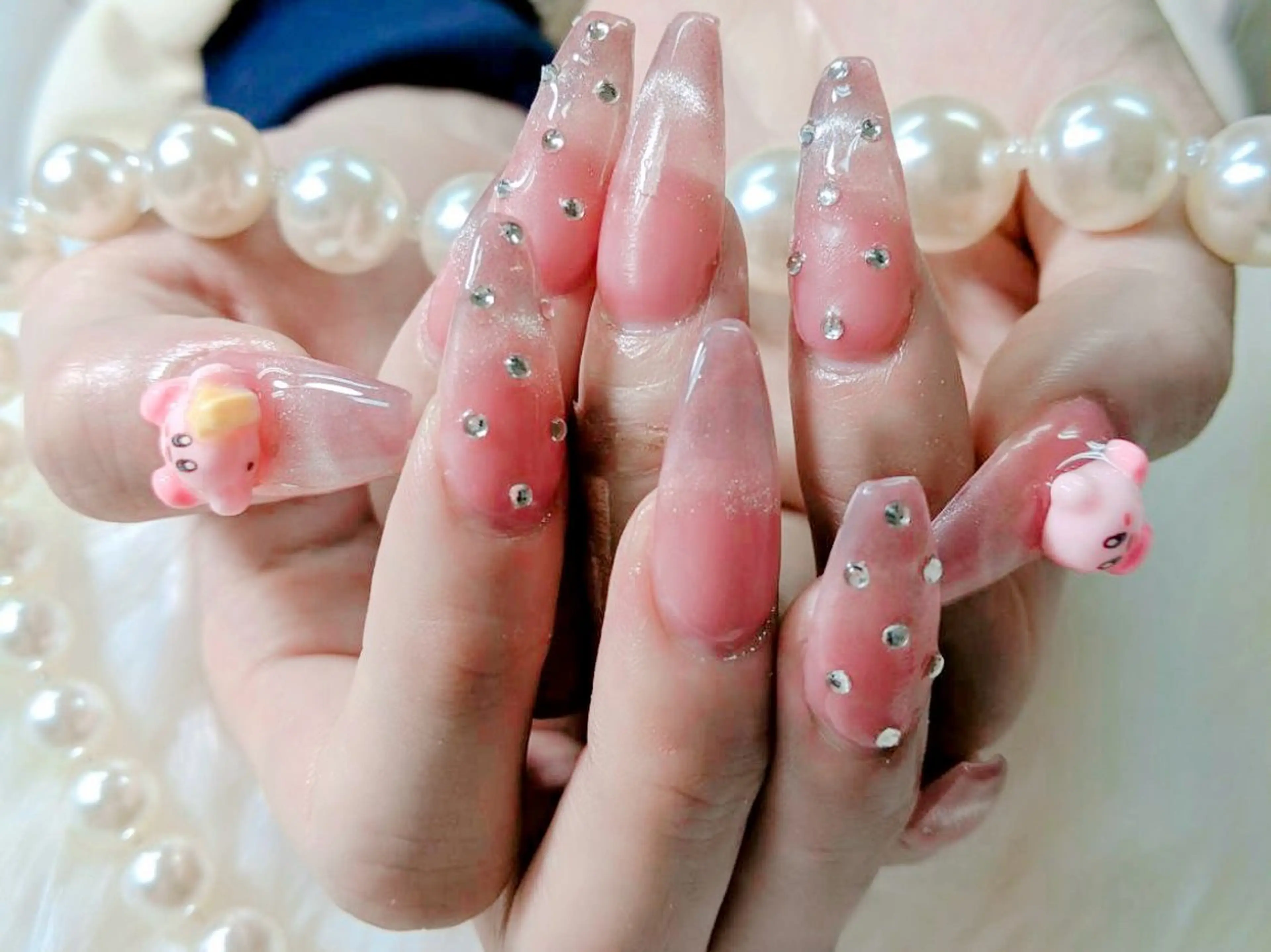 セミロング Hanaai Salon新宿店のネイルデザイン