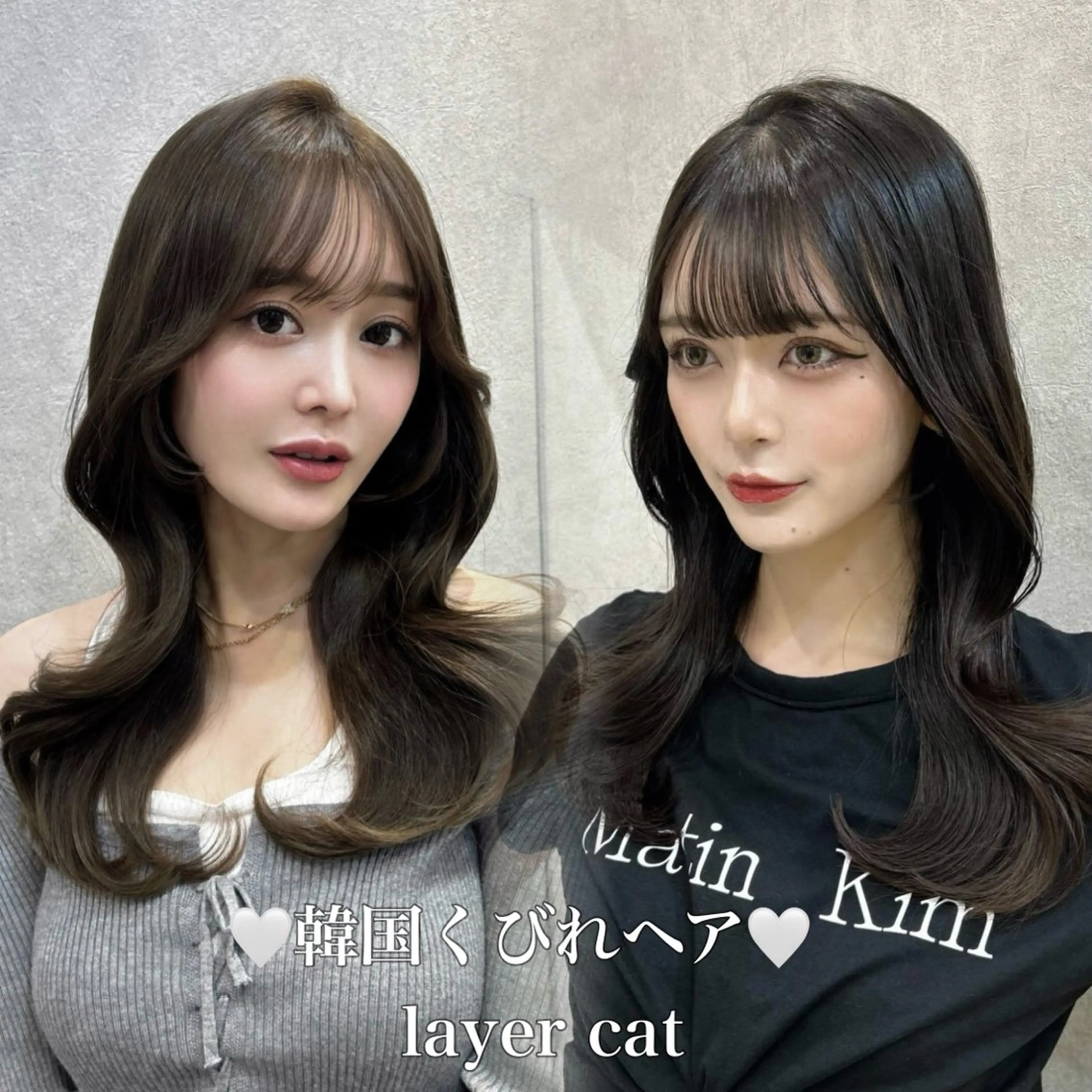 💜韓国/ワンホンヘア🤍カット×オッヂィ3stepトリートメント💜の写真