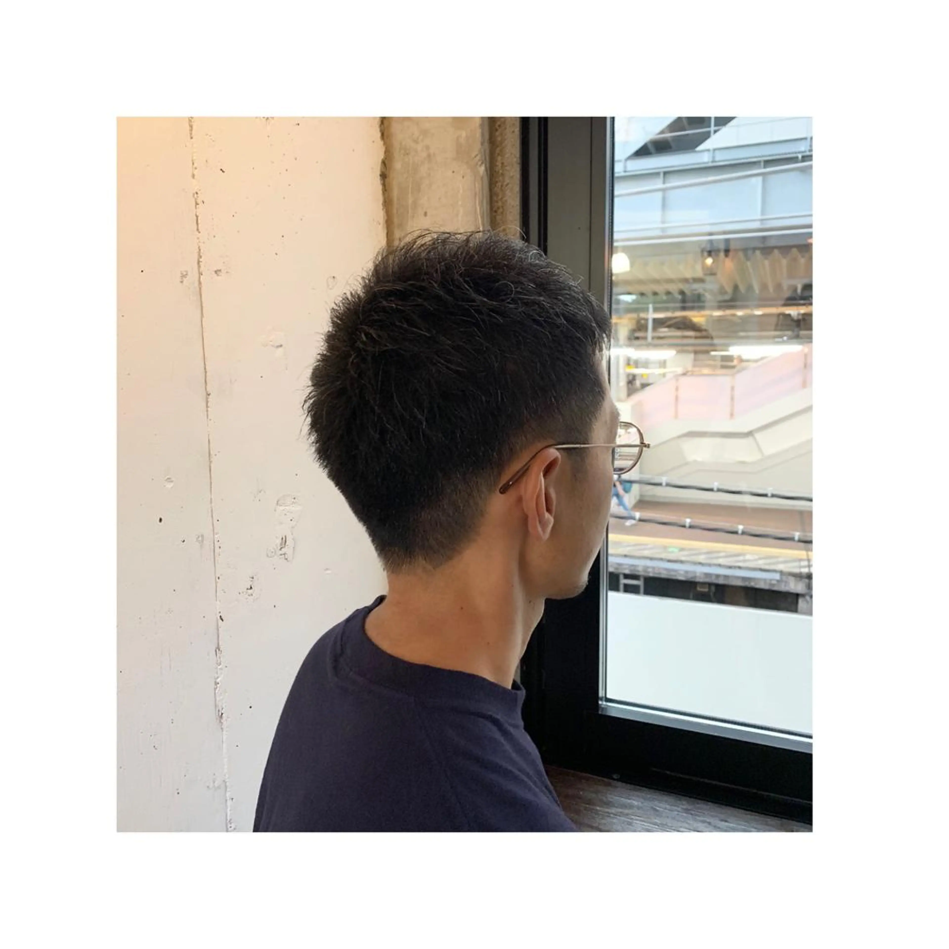 メンズカットの写真