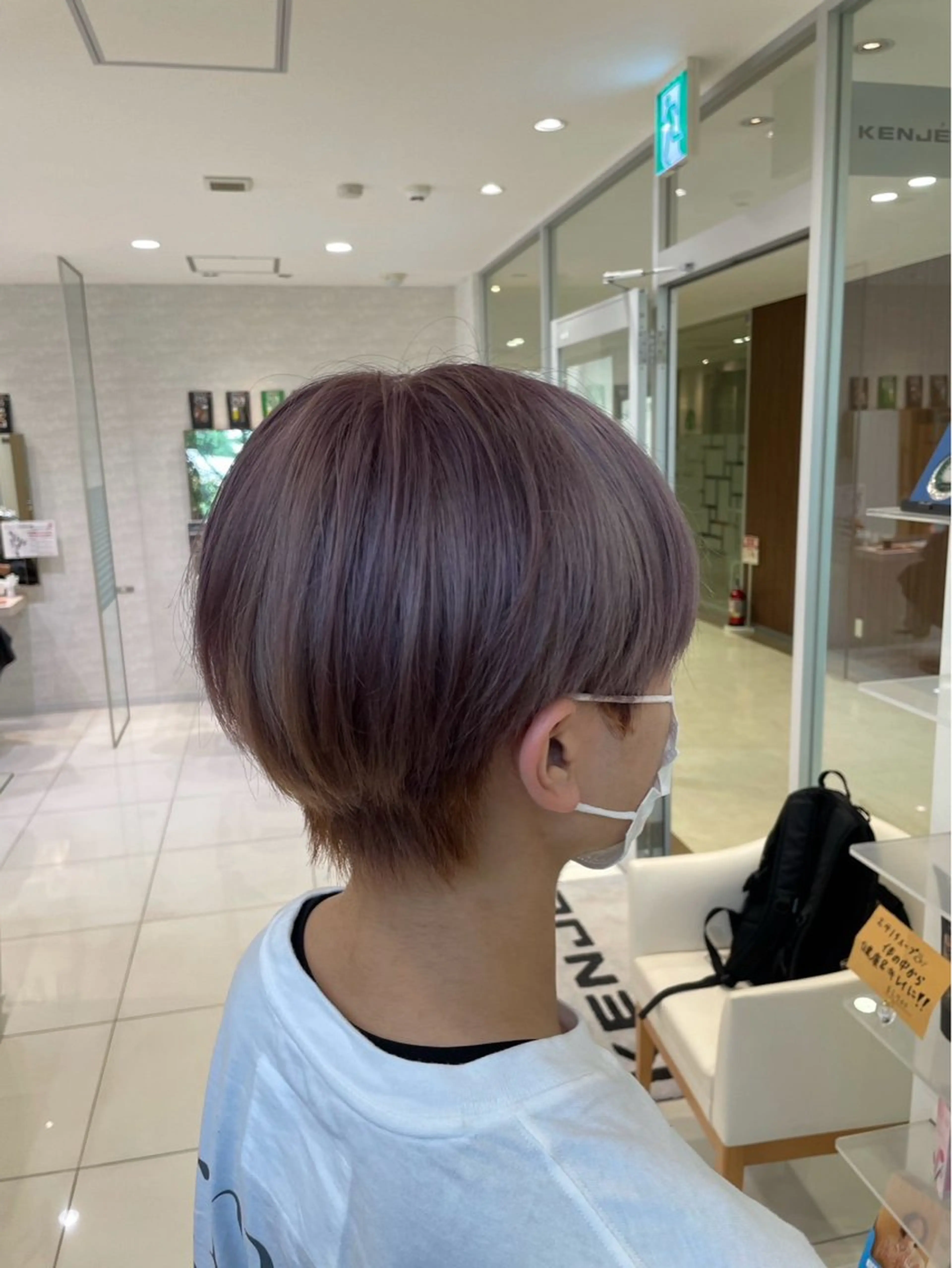 【可愛いカッコイイ更新✨】暖色メンテナンスカラー🍒➕トリートメントの写真