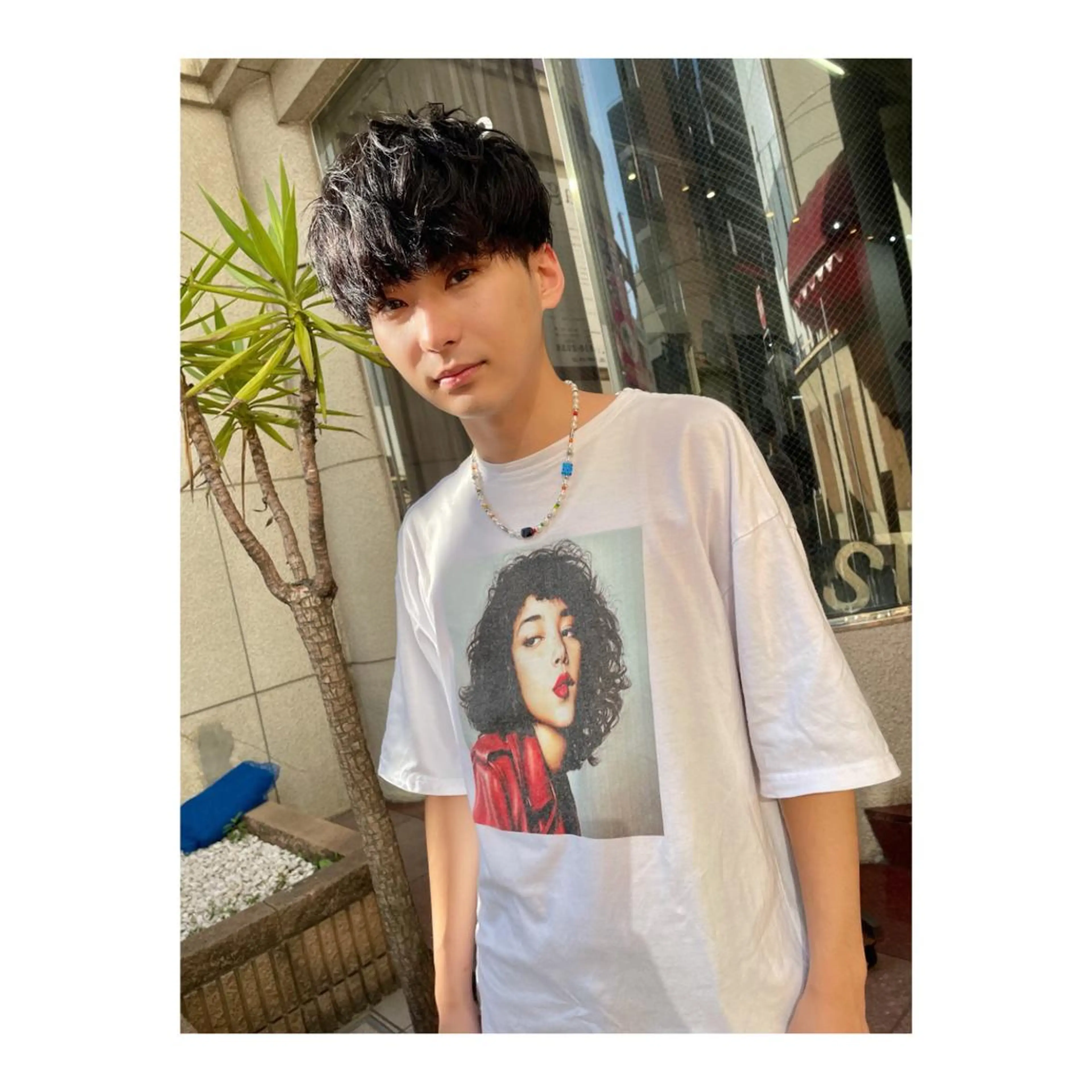 ショート パーマ メンズ ange☞ soutaのヘアスタイル