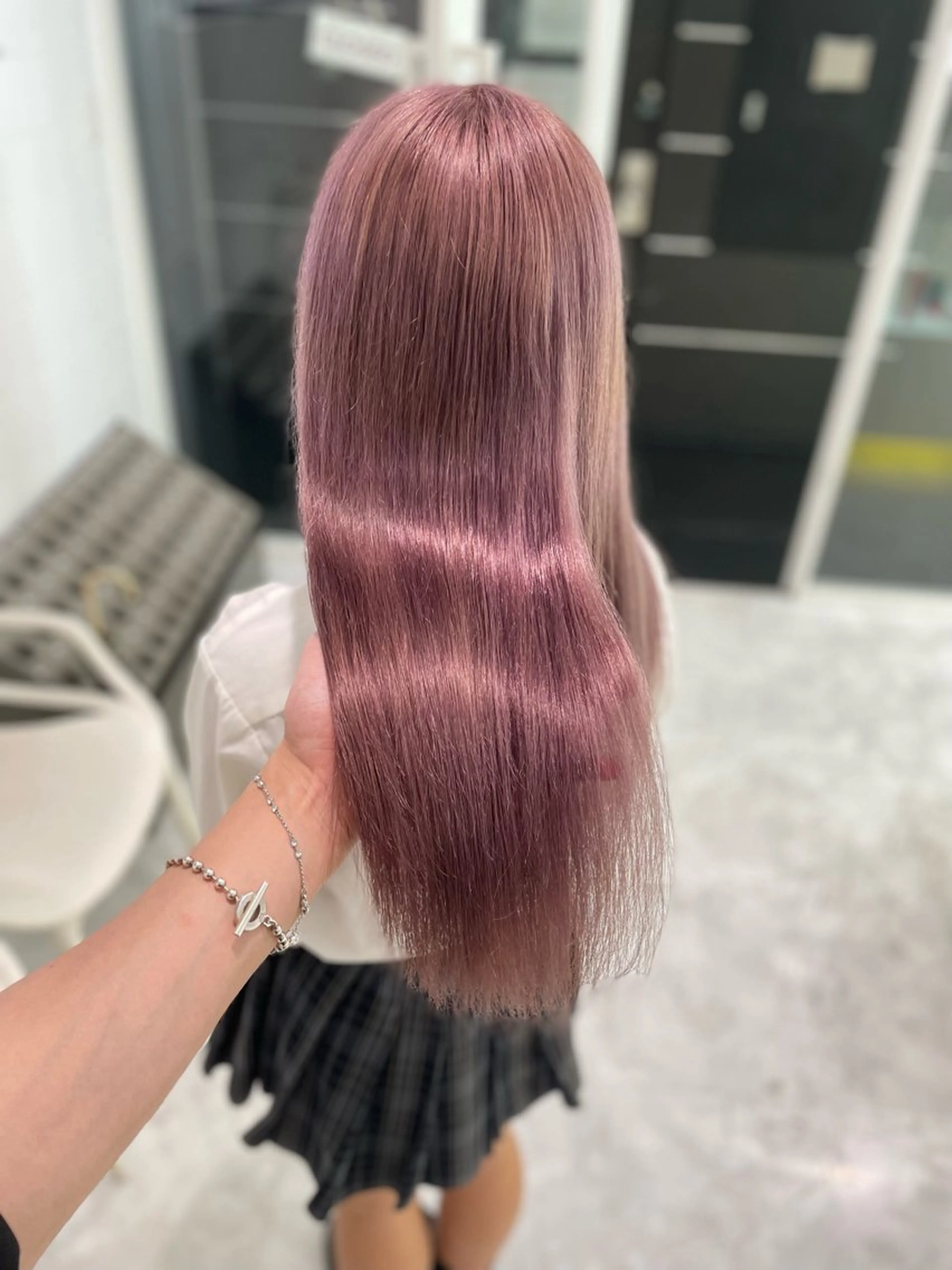 カラー メンズ特化 水口湧太のヘアスタイル