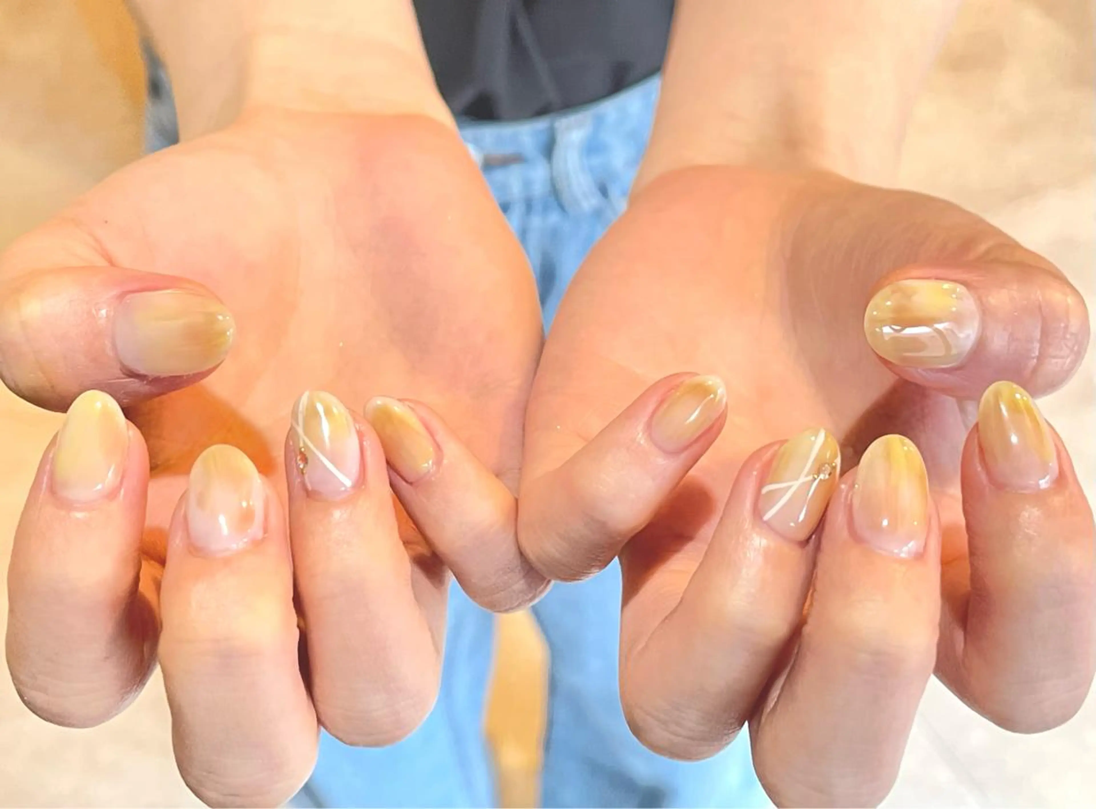 ネイル 前田 萌のネイルデザイン