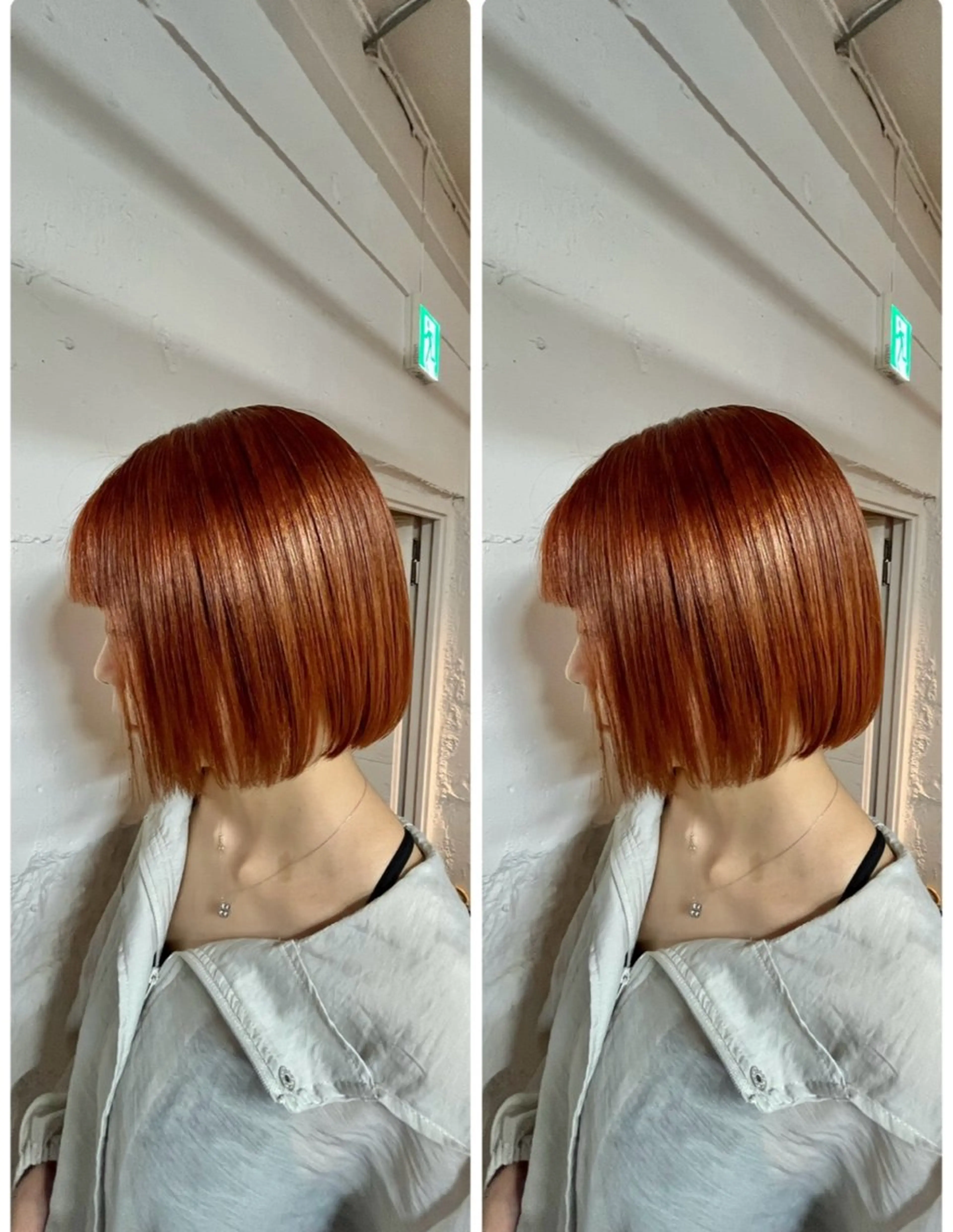 ショート カラー ヘアアレンジ 🍓艶髪/艶カラー ハイトーン/しんたにのヘアスタイル