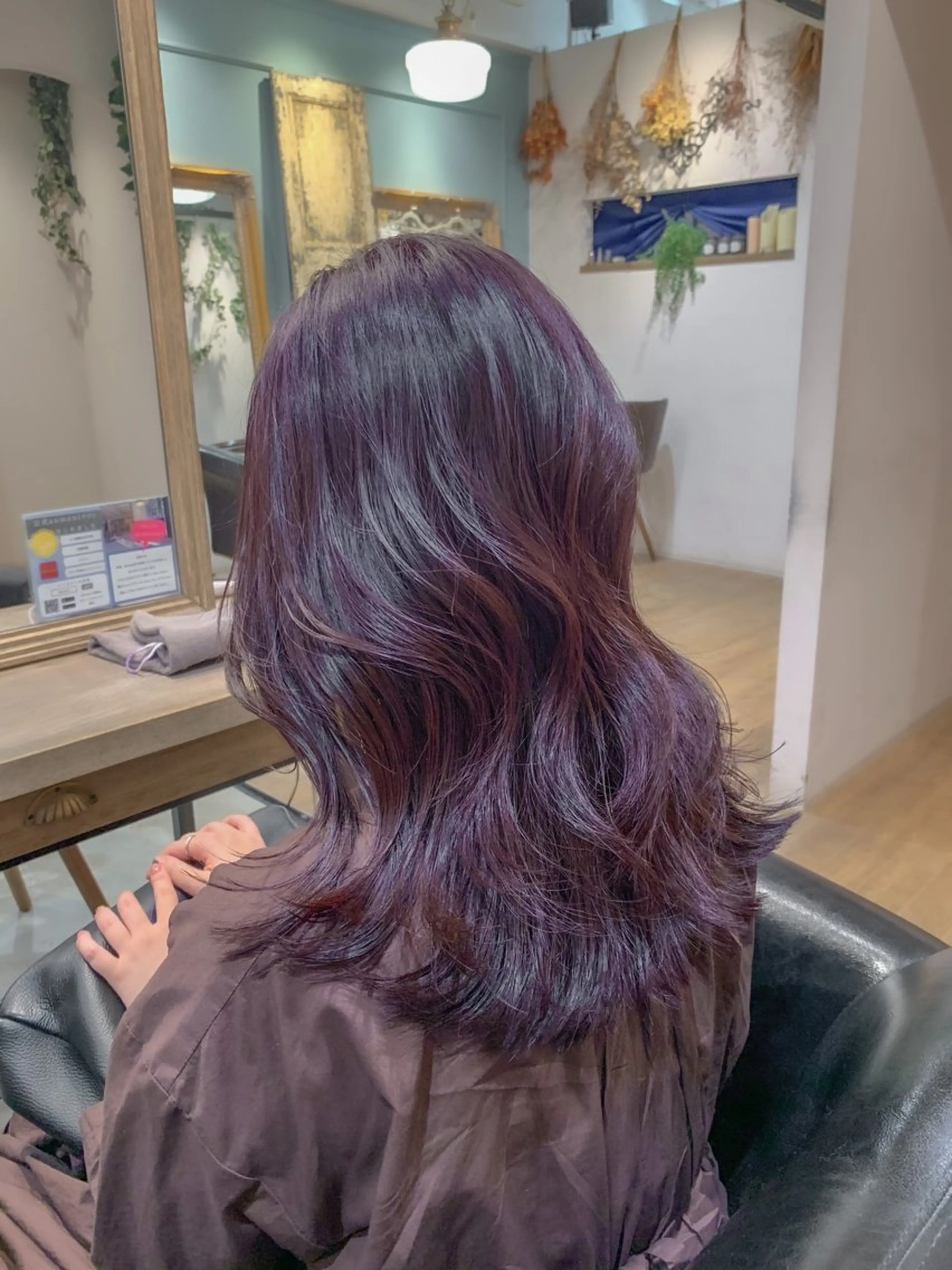 カラー 艶カラー🫧 猿渡 響のヘアスタイル