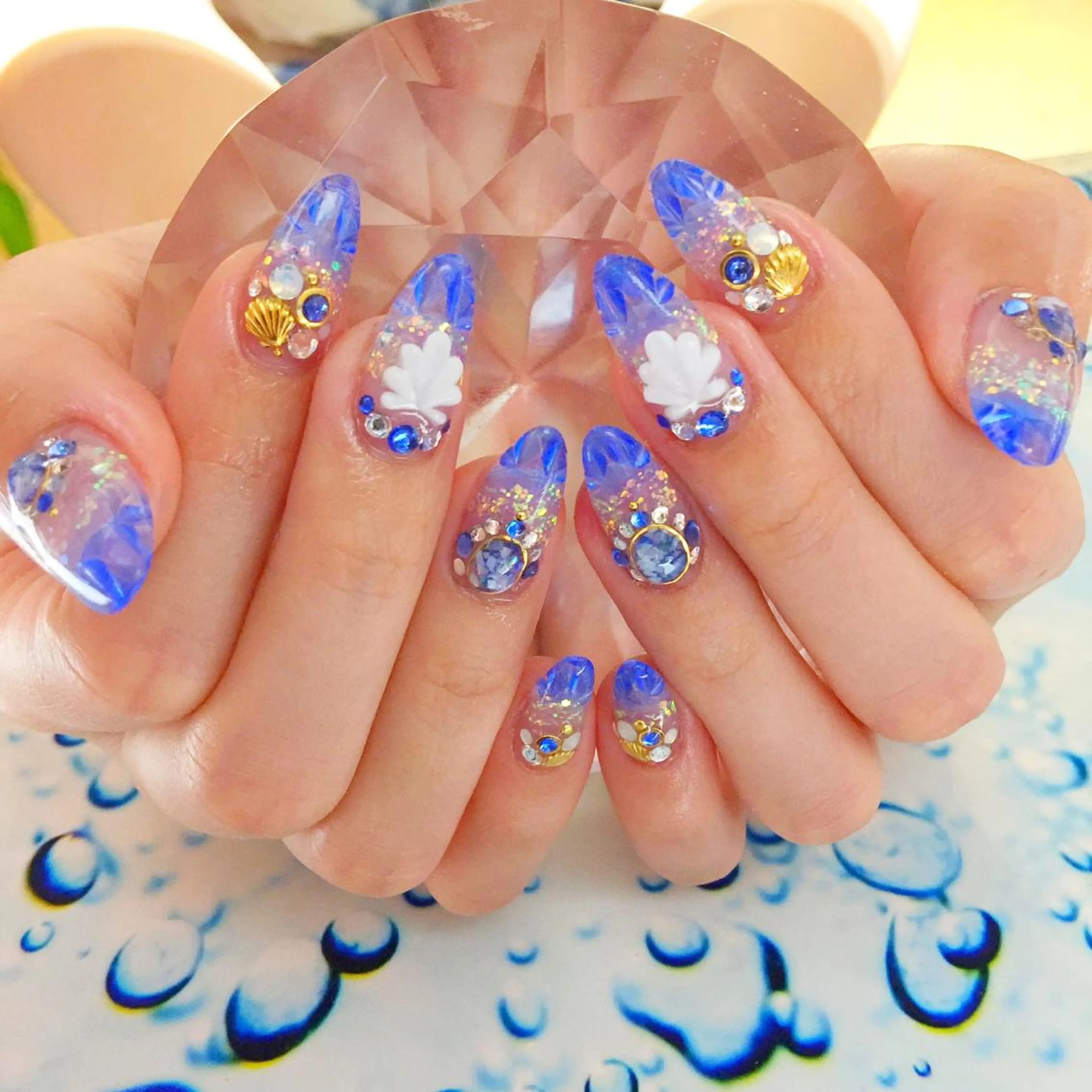 ネイル アートネイル スカルプネイル ネイルチップ YUN 💅のネイルデザイン