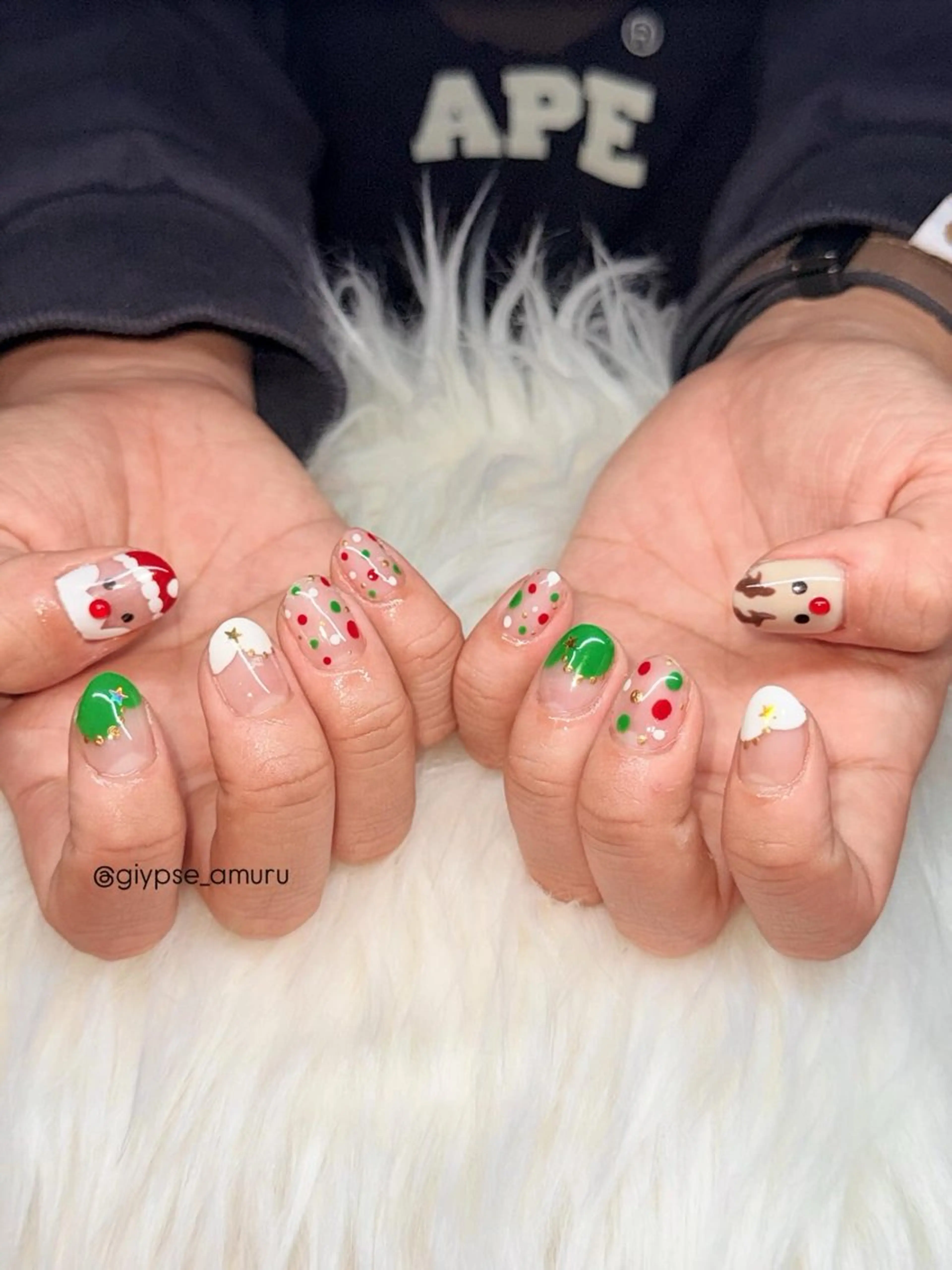 ネイル ハンドネイル Giypsē amuruのネイルデザイン