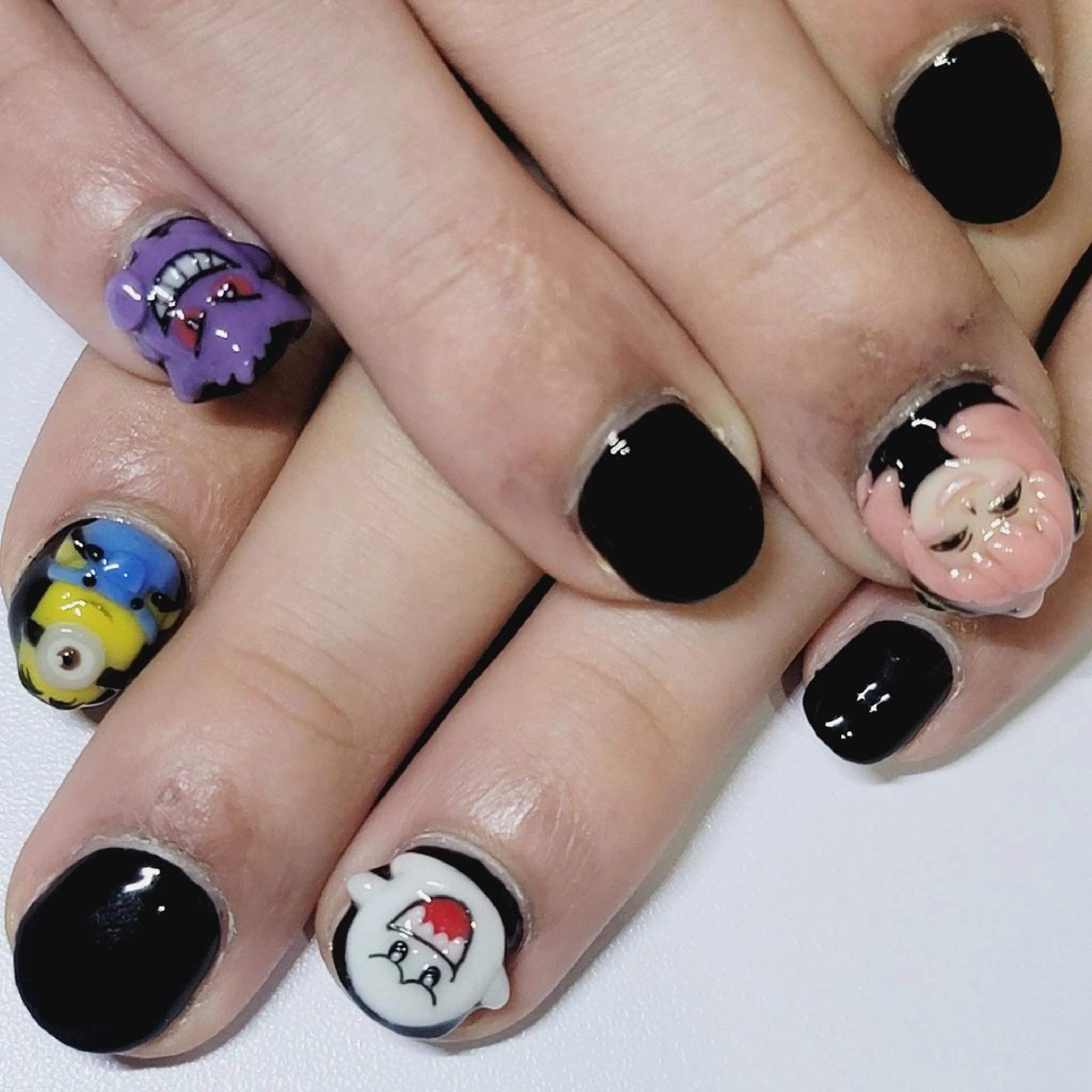 ネイル アートネイル ワンカラーネイル ハンドネイル よしだ ひろきのネイルデザイン