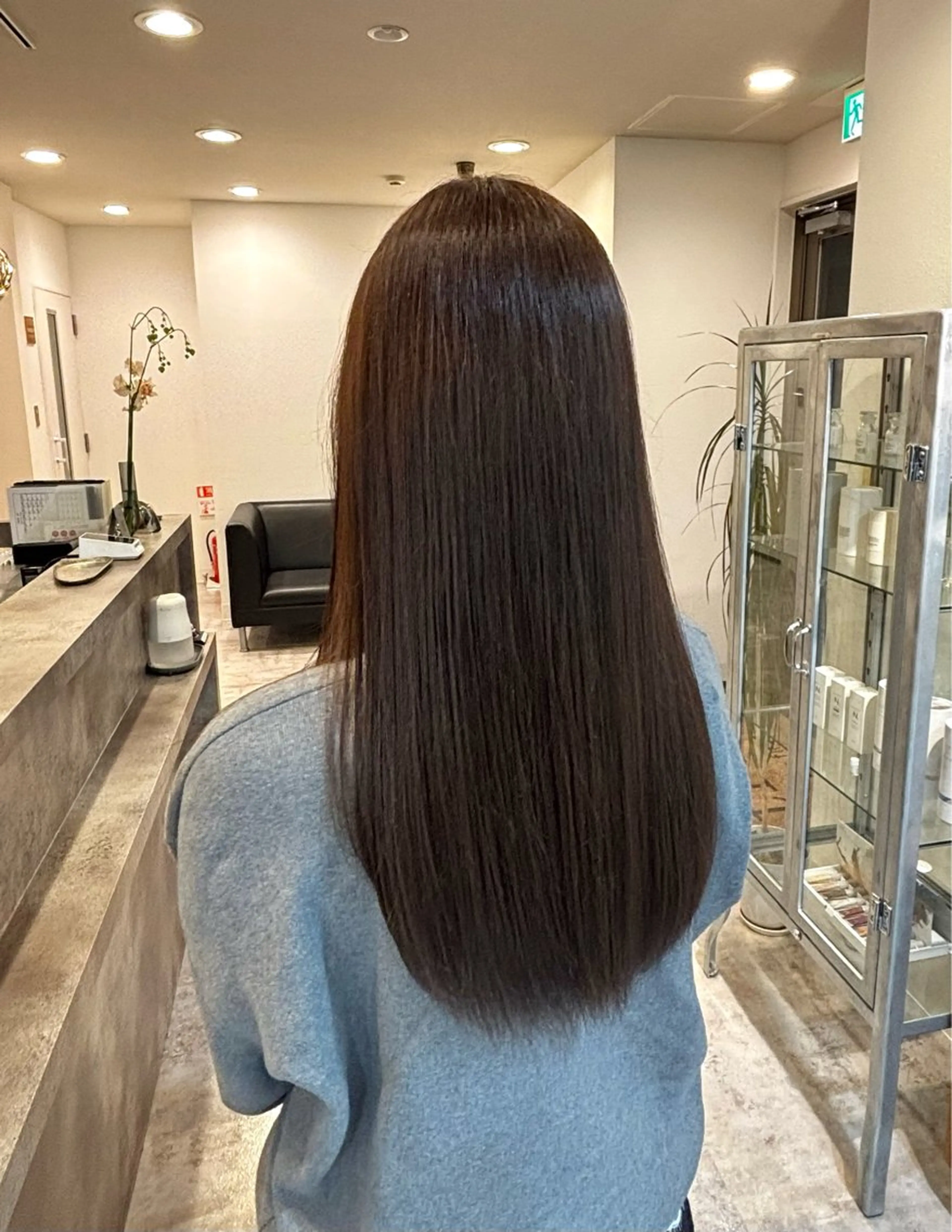 カラー ブラウンカラー ナチュラルブラウン ヘアカラー trove  bv first 一番町店所属・カラーモデル/ YUKAのヘアスタイル