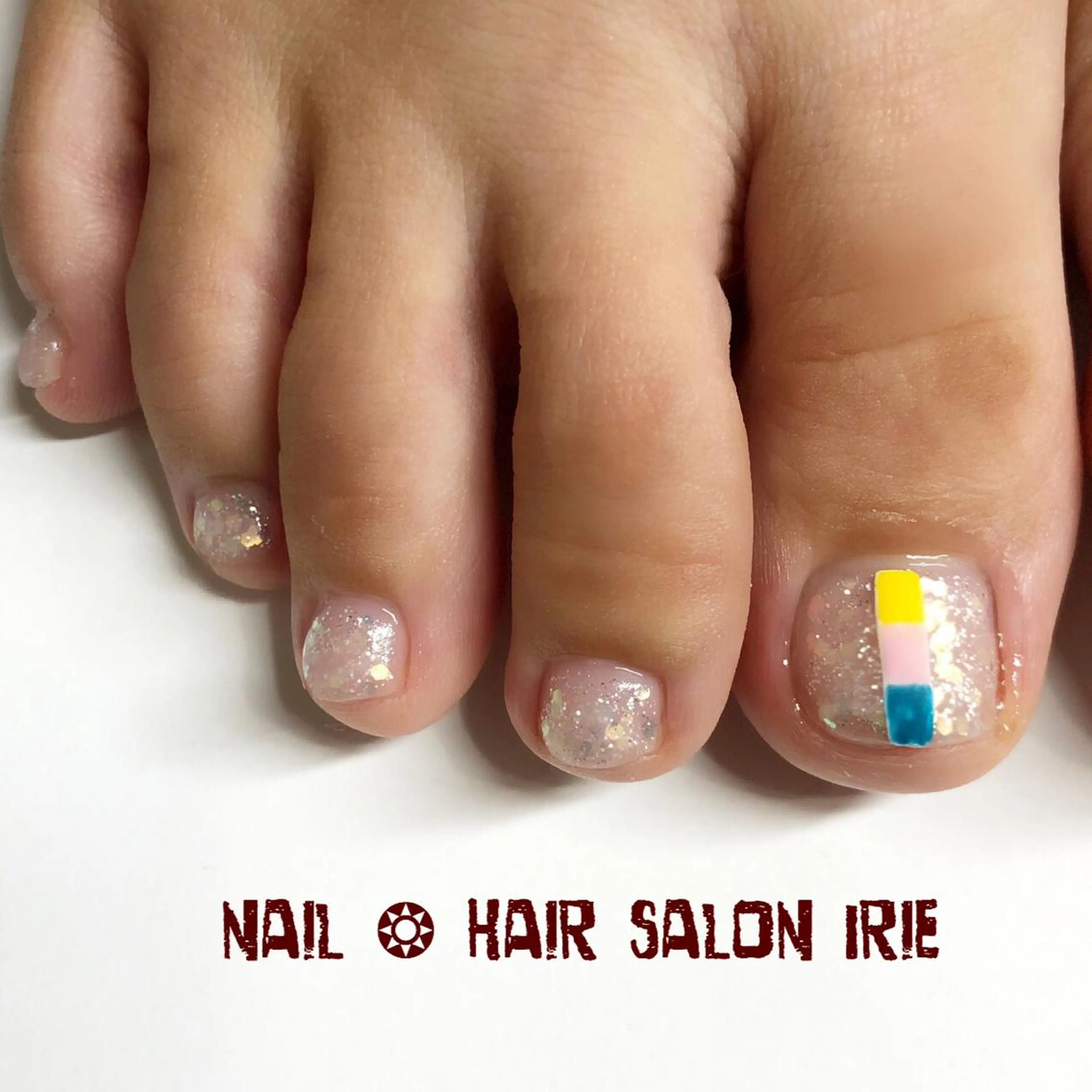 ネイル フットネイル Hair salon Irie所属・與儀 知佳のネイルデザイン