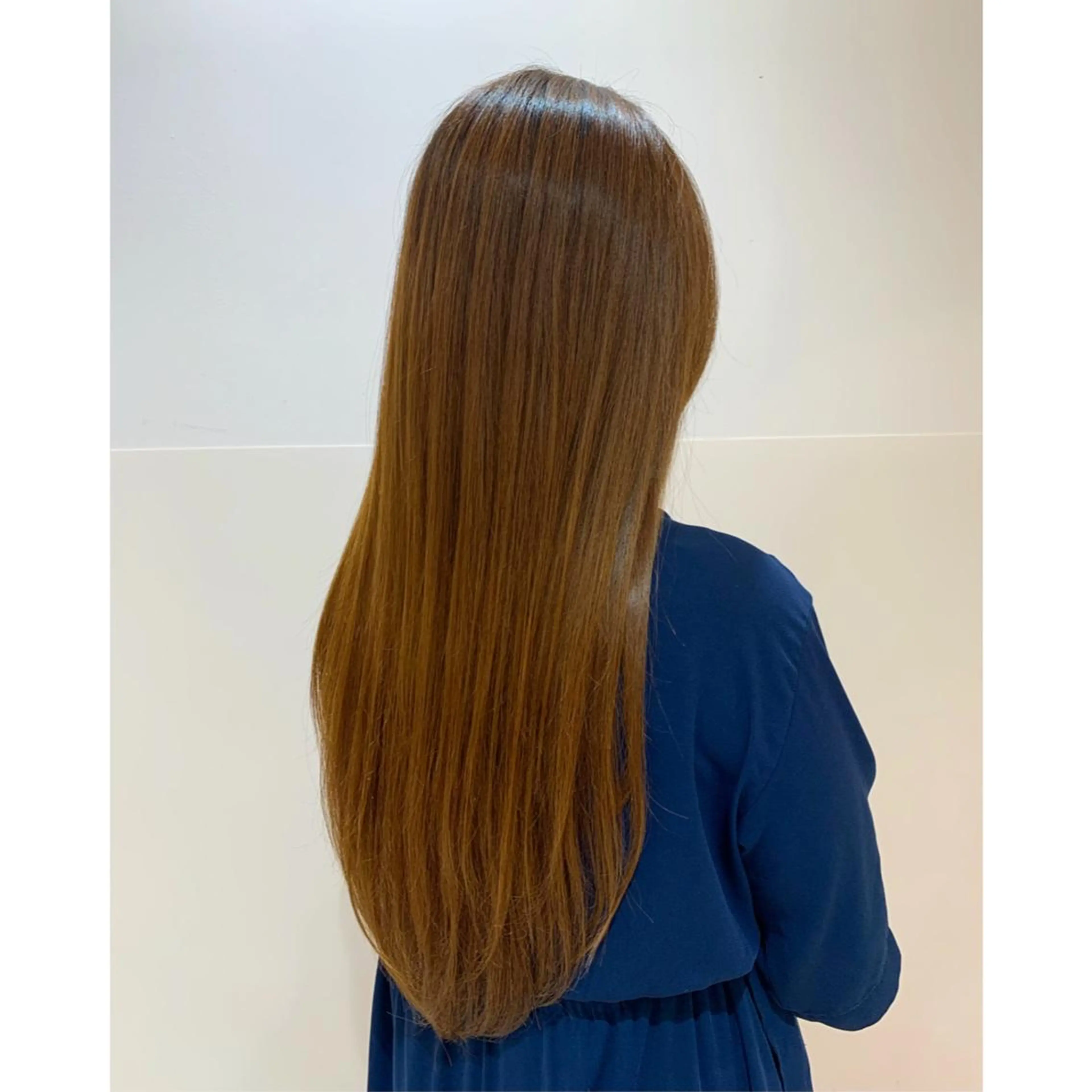 ロング カラー ハイトーンカラー イルミナカラー 韓国ヘア 🎀中川綾乃🎀のヘアスタイル